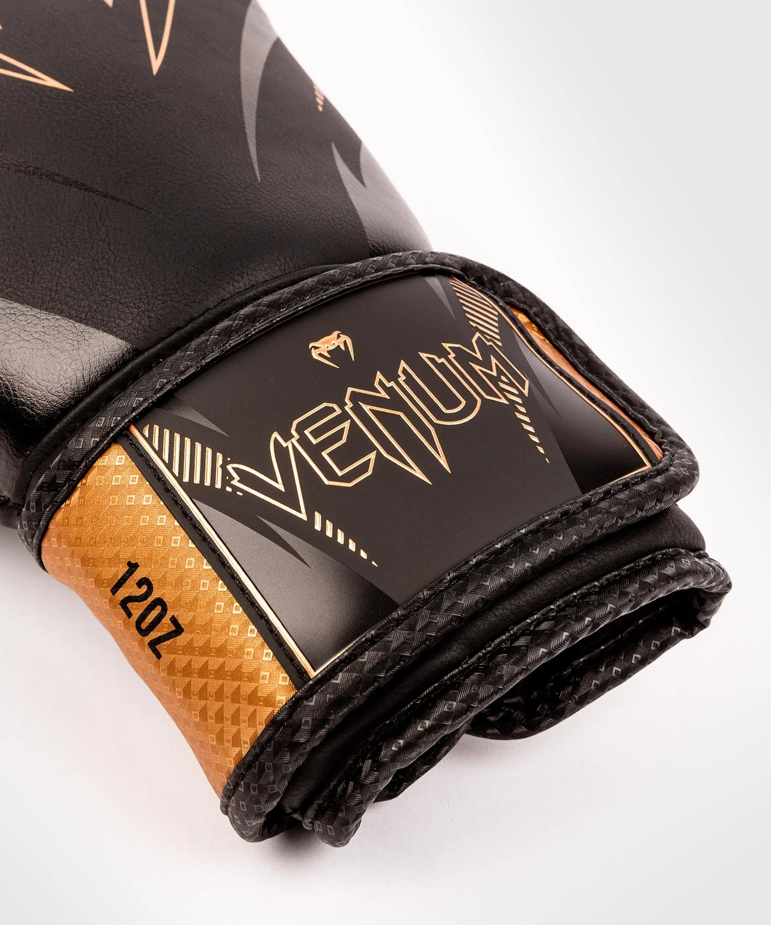 Venum Impact Boxing Gloves - Black/Bronze - Image 3