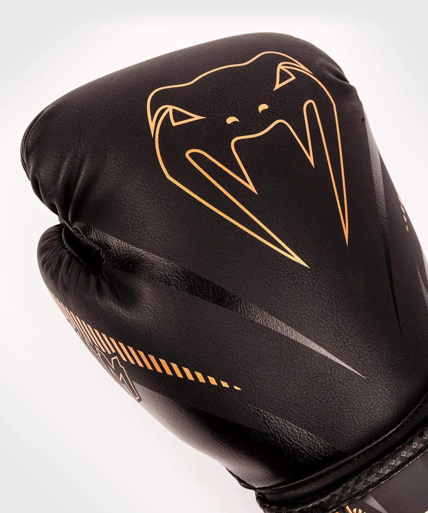 Venum Impact Boxing Gloves - Black/Bronze - Image 7