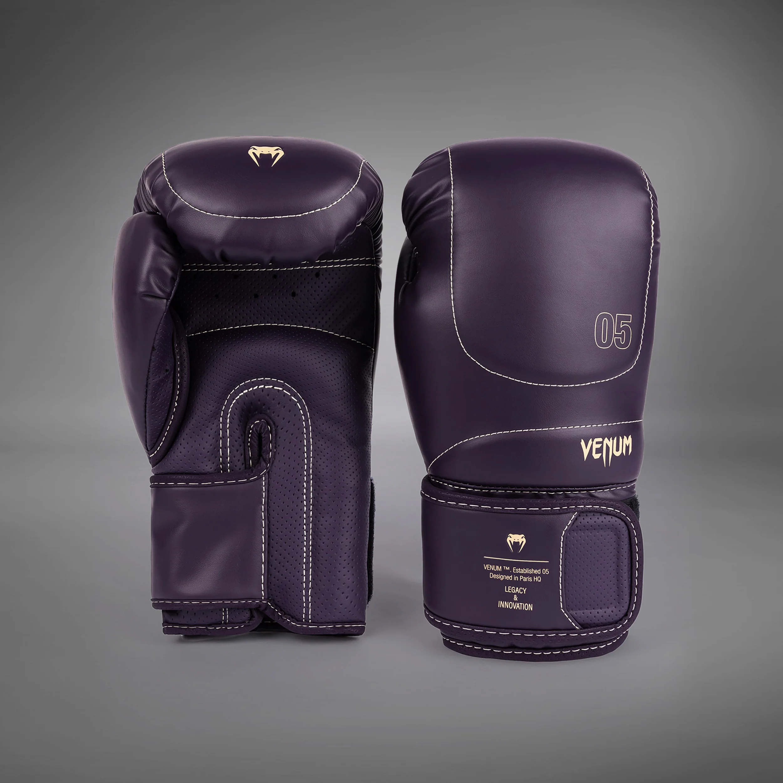 Venum Impact Evo Boxing Gloves - Deep Purple - Image 2
