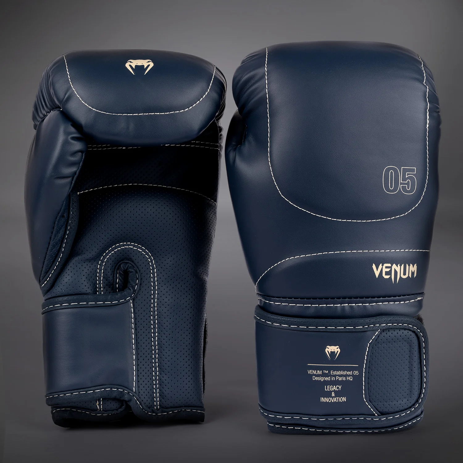 Venum Impact Evo Boxing Gloves - Icy Blue - Image 2