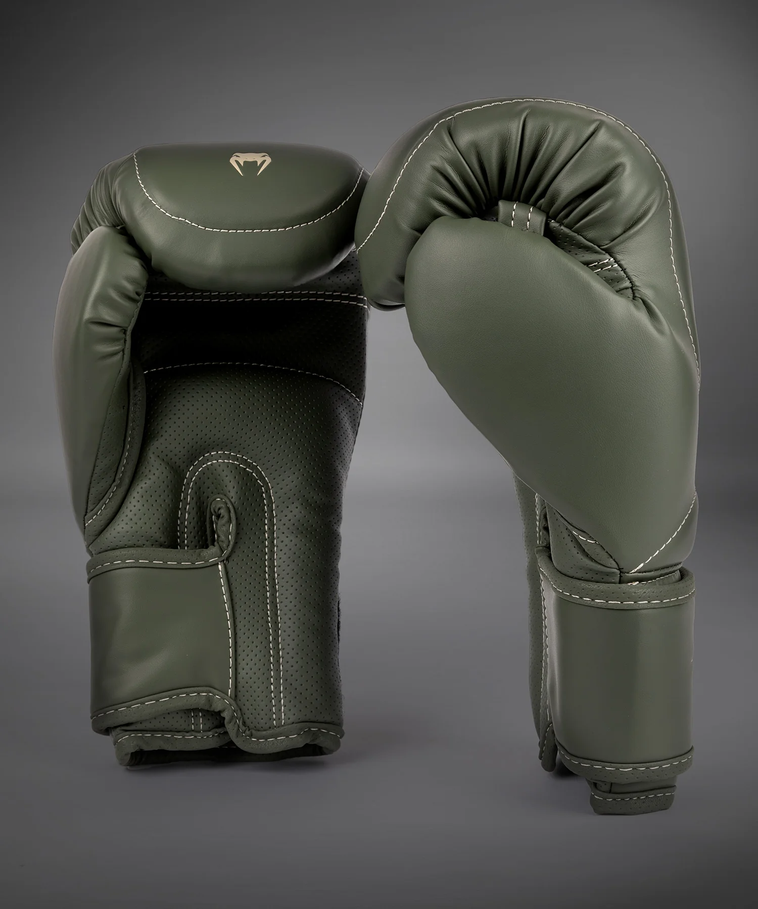 Venum Impact Evo Boxing Gloves - Military Green - Image 3