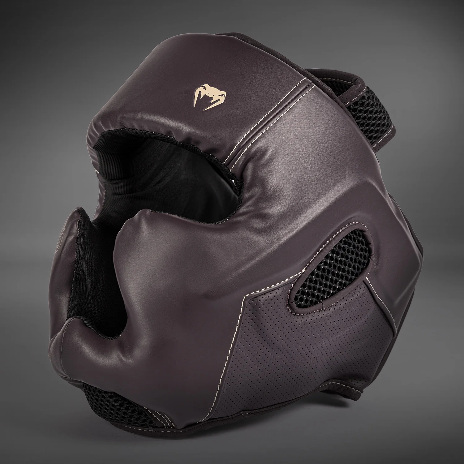 Venum Impact Evo Headgear - Chocolate - Image 2