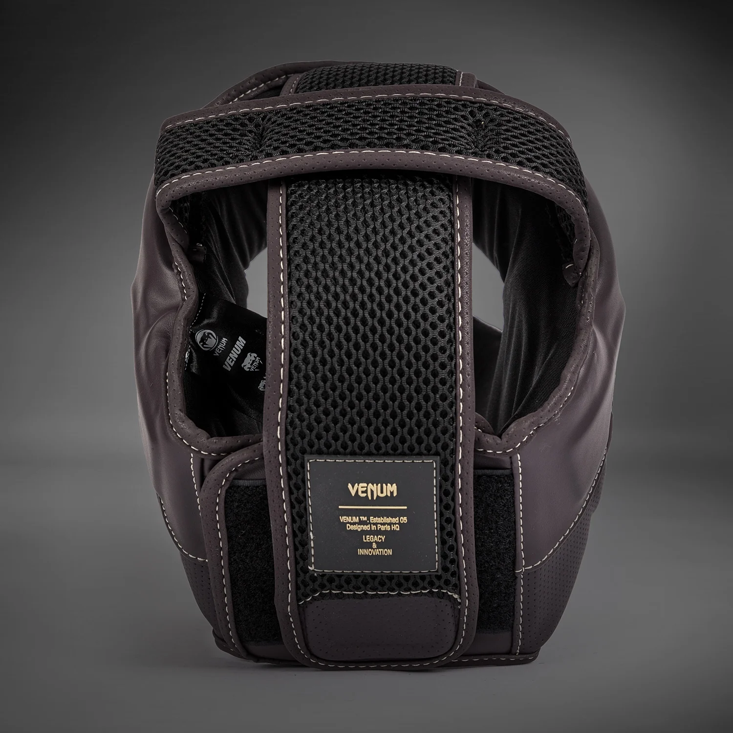 Venum Impact Evo Headgear - Chocolate - Image 4