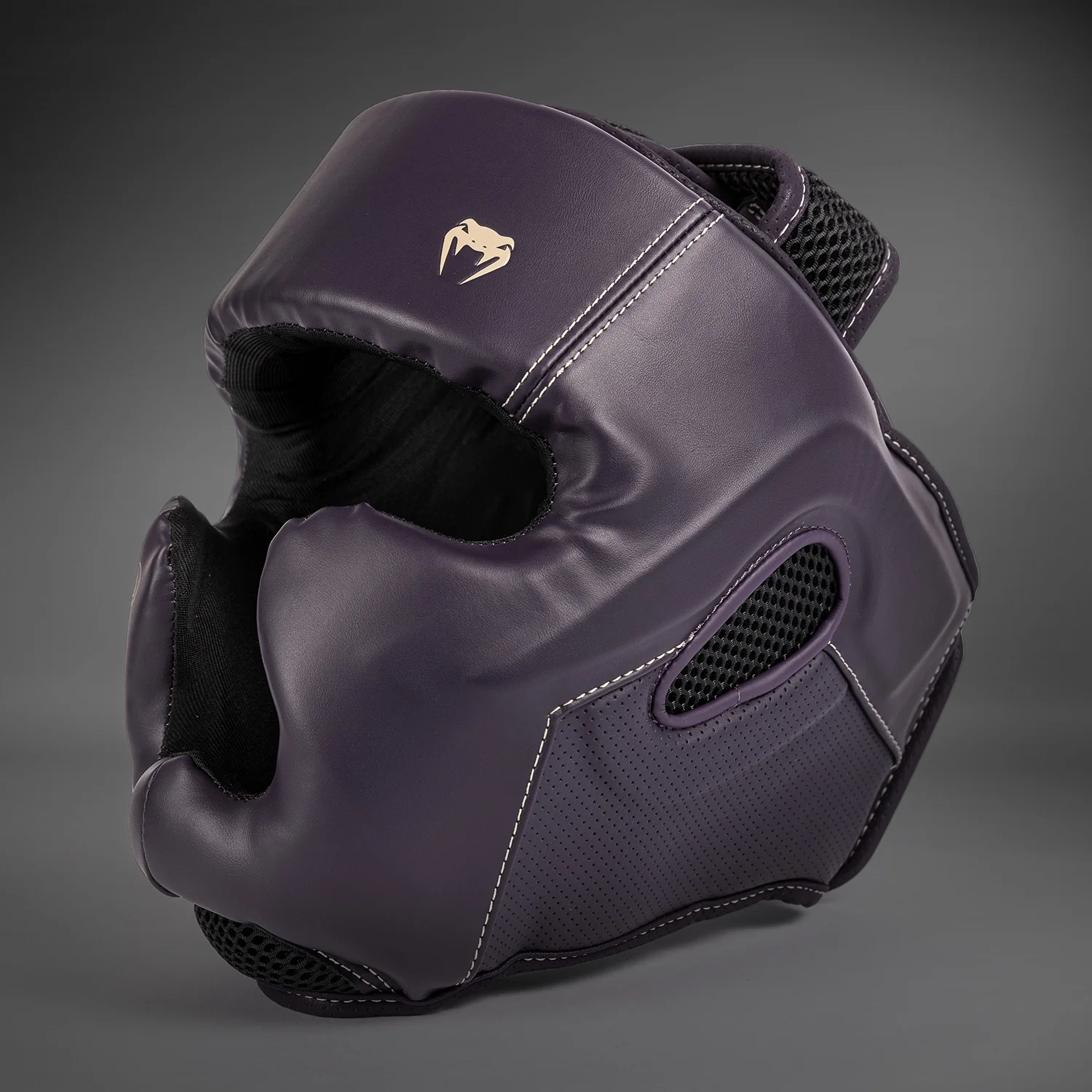 Venum Impact Evo Headgear - Deep Purple