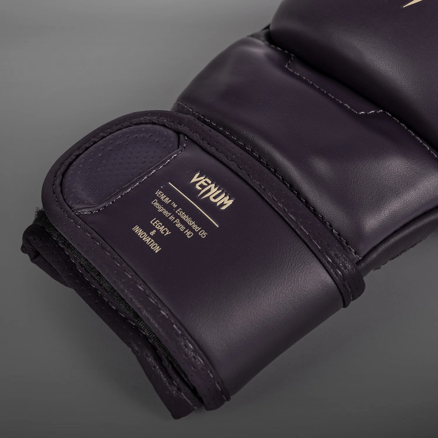 Venum Impact Evo MMA Sparring Gloves - Deep Purple - Image 3