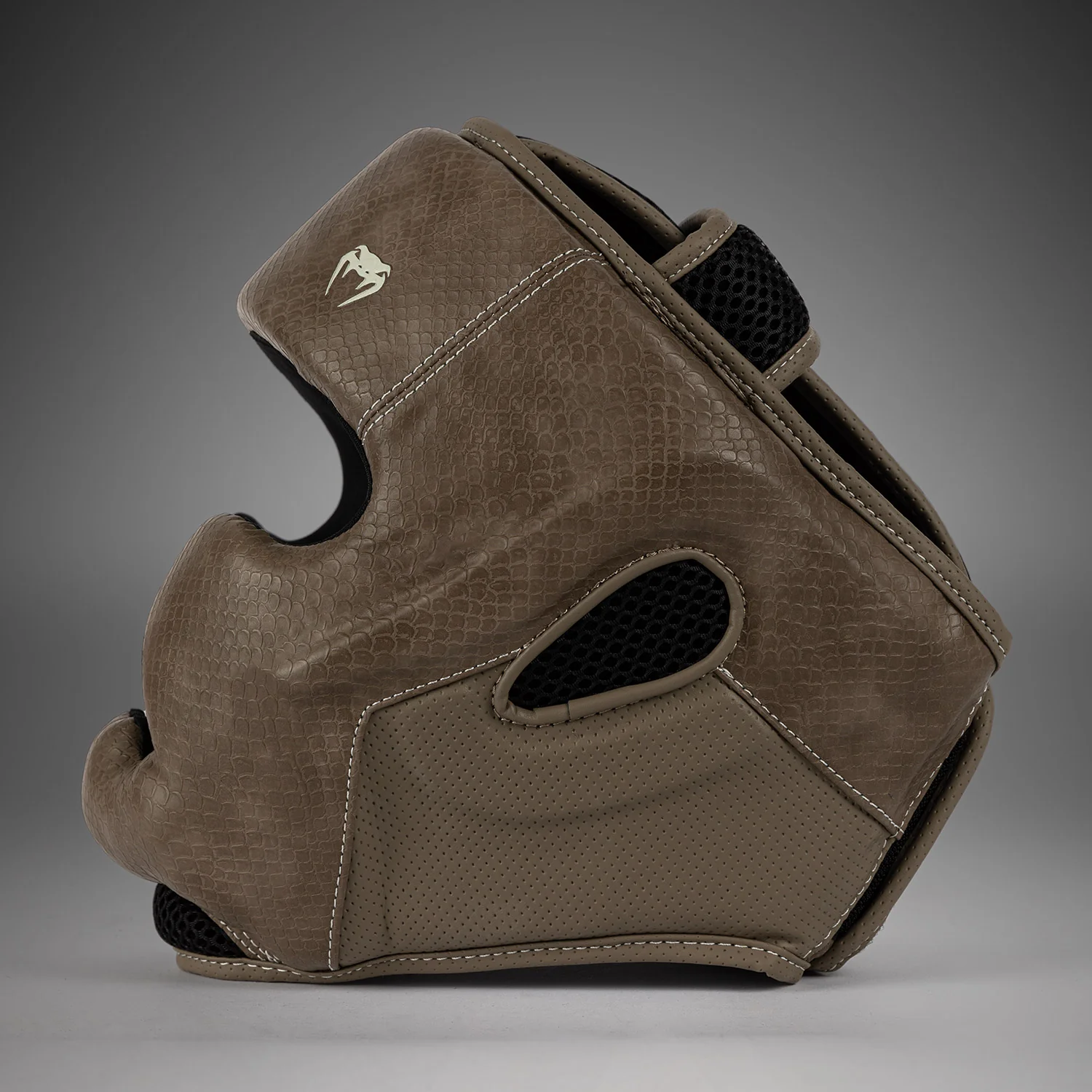 Venum Impact Evo Scales Headgear - Brown - Image 4