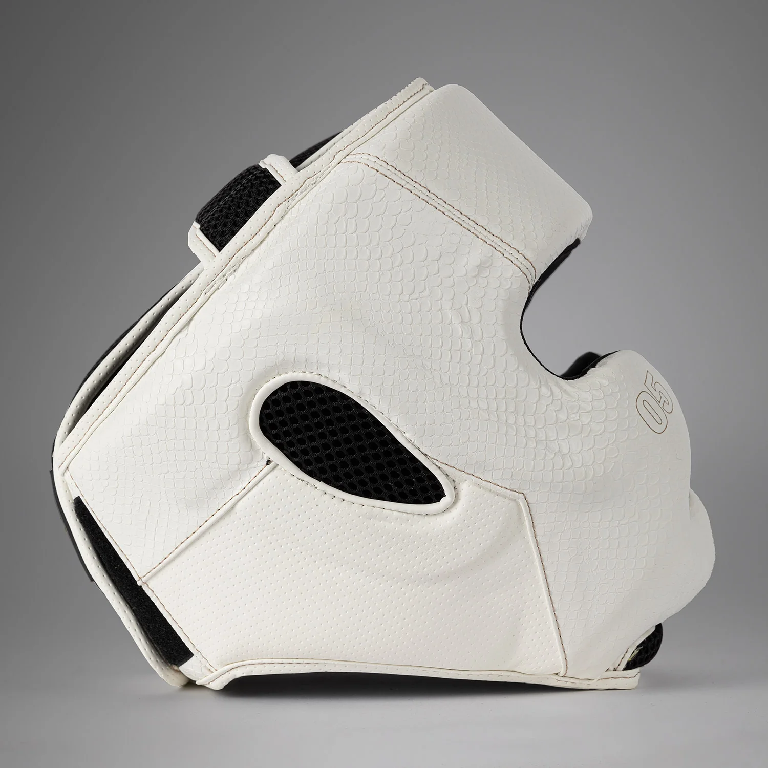 Venum Impact Evo Scales Headgear - Ivory - Image 3
