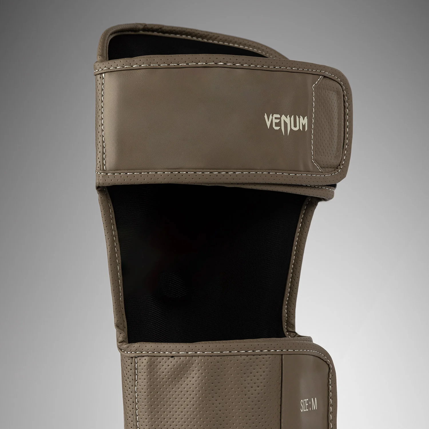 Venum Impact Evo Scales Shin Guards - Brown - Image 5