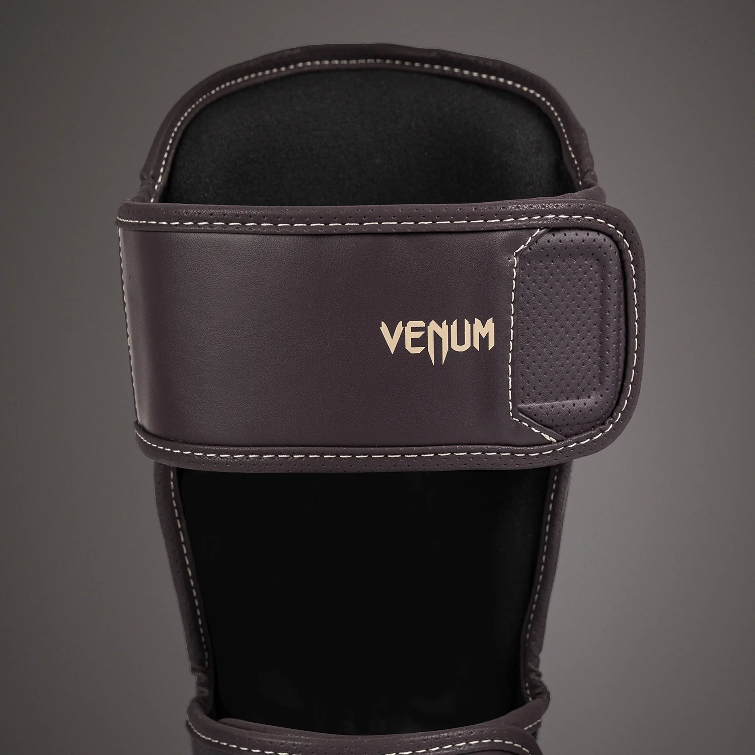 Venum Impact Evo Shin Guards - Chocolate - Image 5