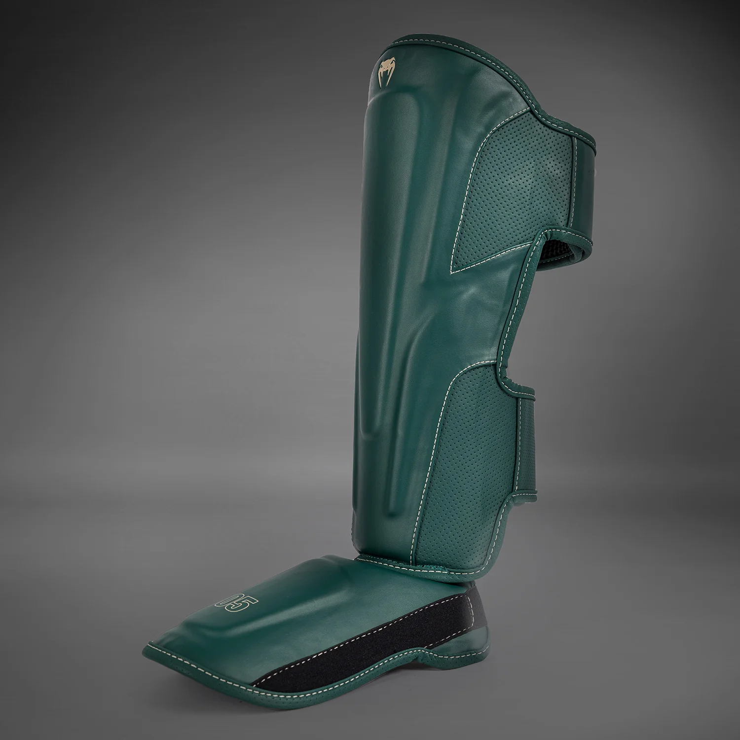 Venum Impact Evo Shin Guards - Emerald Green - Image 4