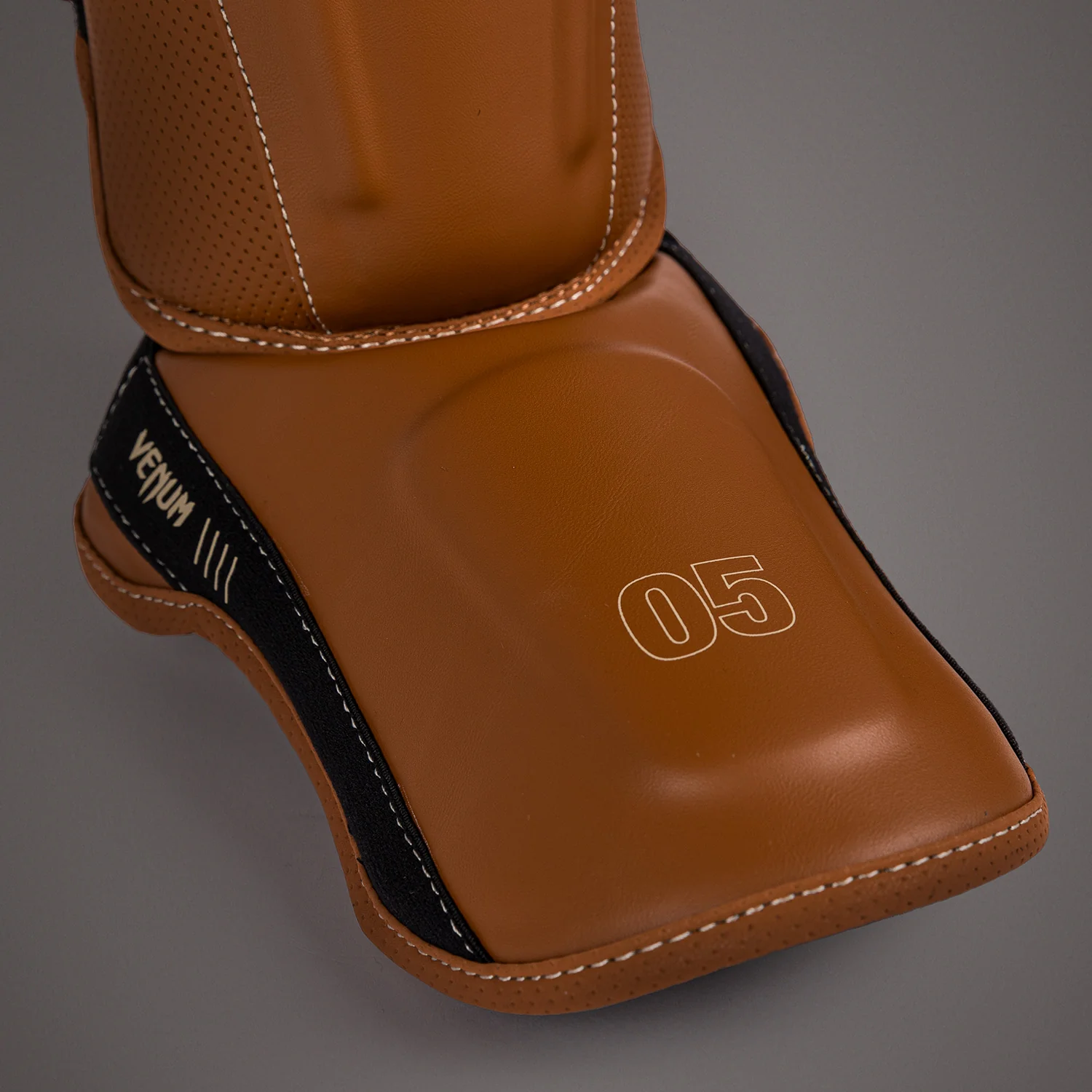 Venum Impact Evo Shin Guards - Havana - Image 2