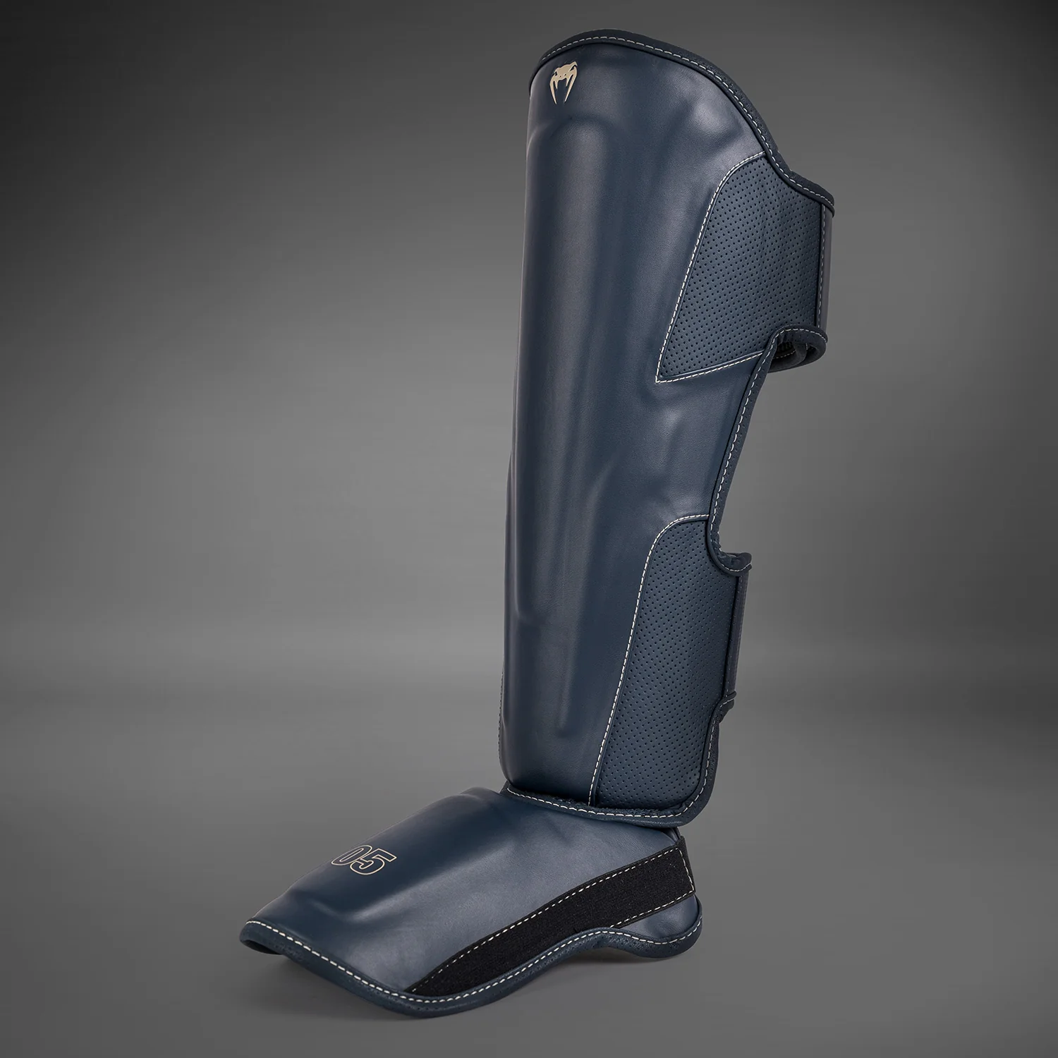 Venum Impact Evo Shin Guards - Icy Blue - Image 4
