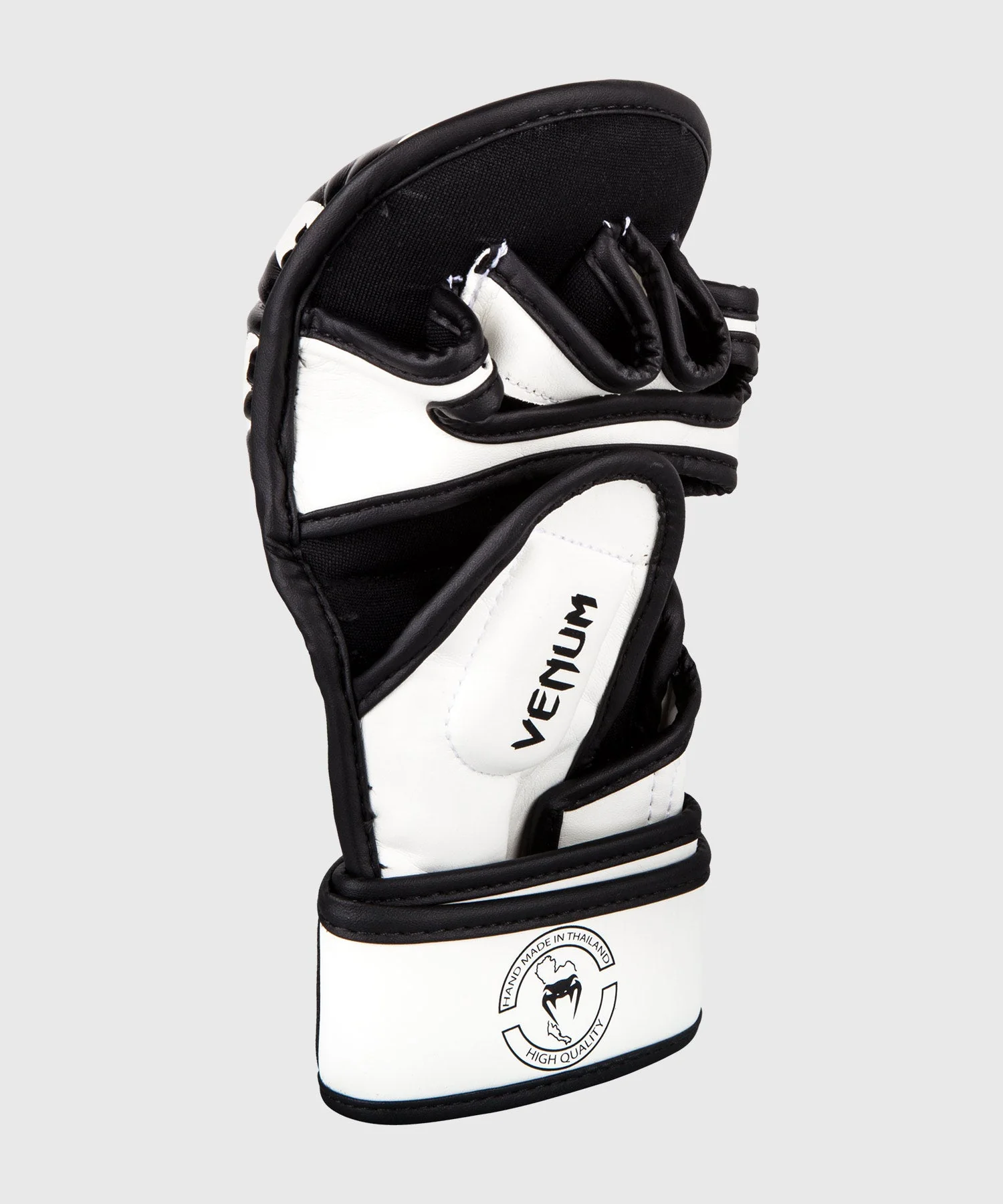 Venum Impact Sparring MMA Gloves - White/Black - Image 3