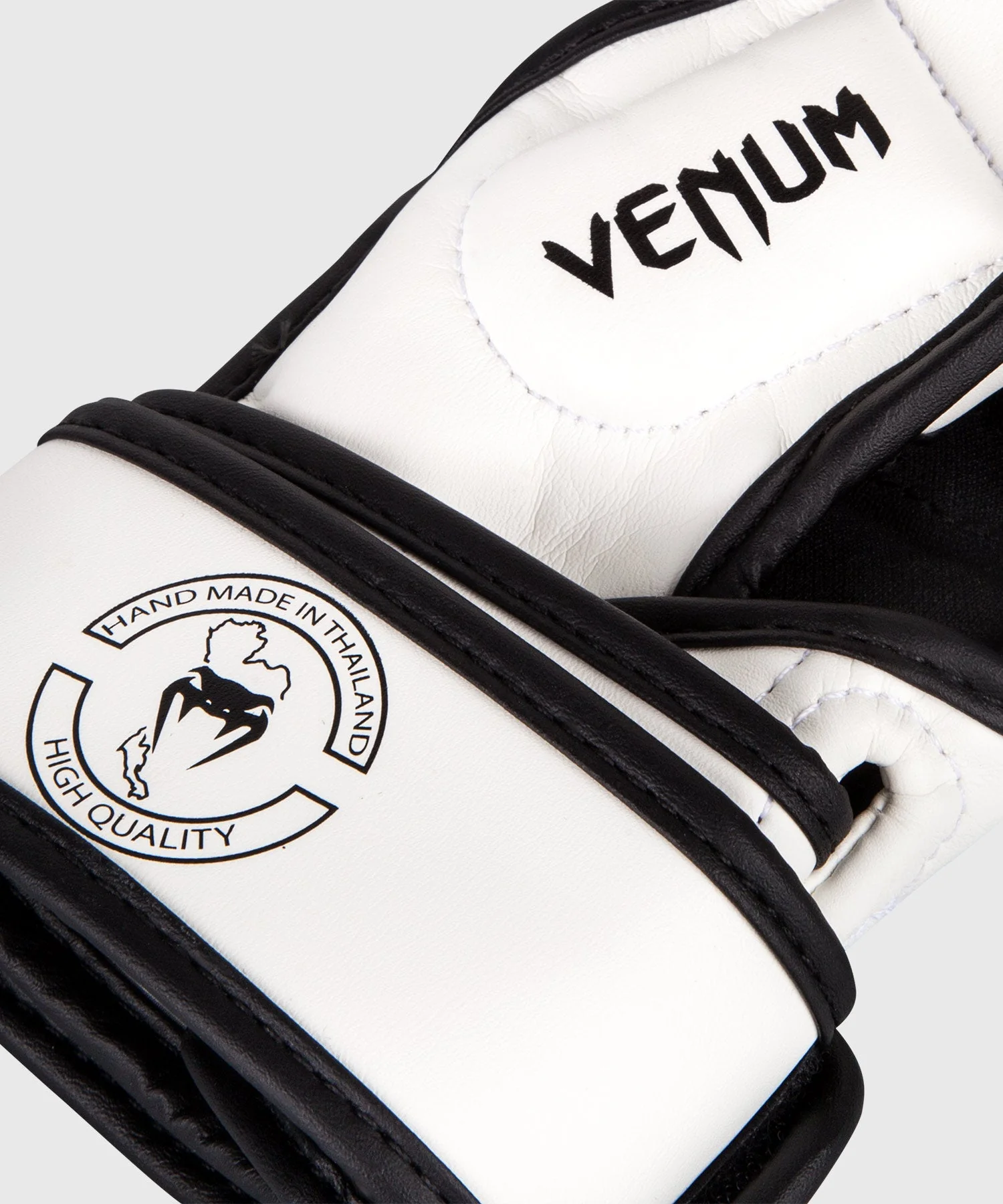 Venum Impact Sparring MMA Gloves - White/Black - Image 5
