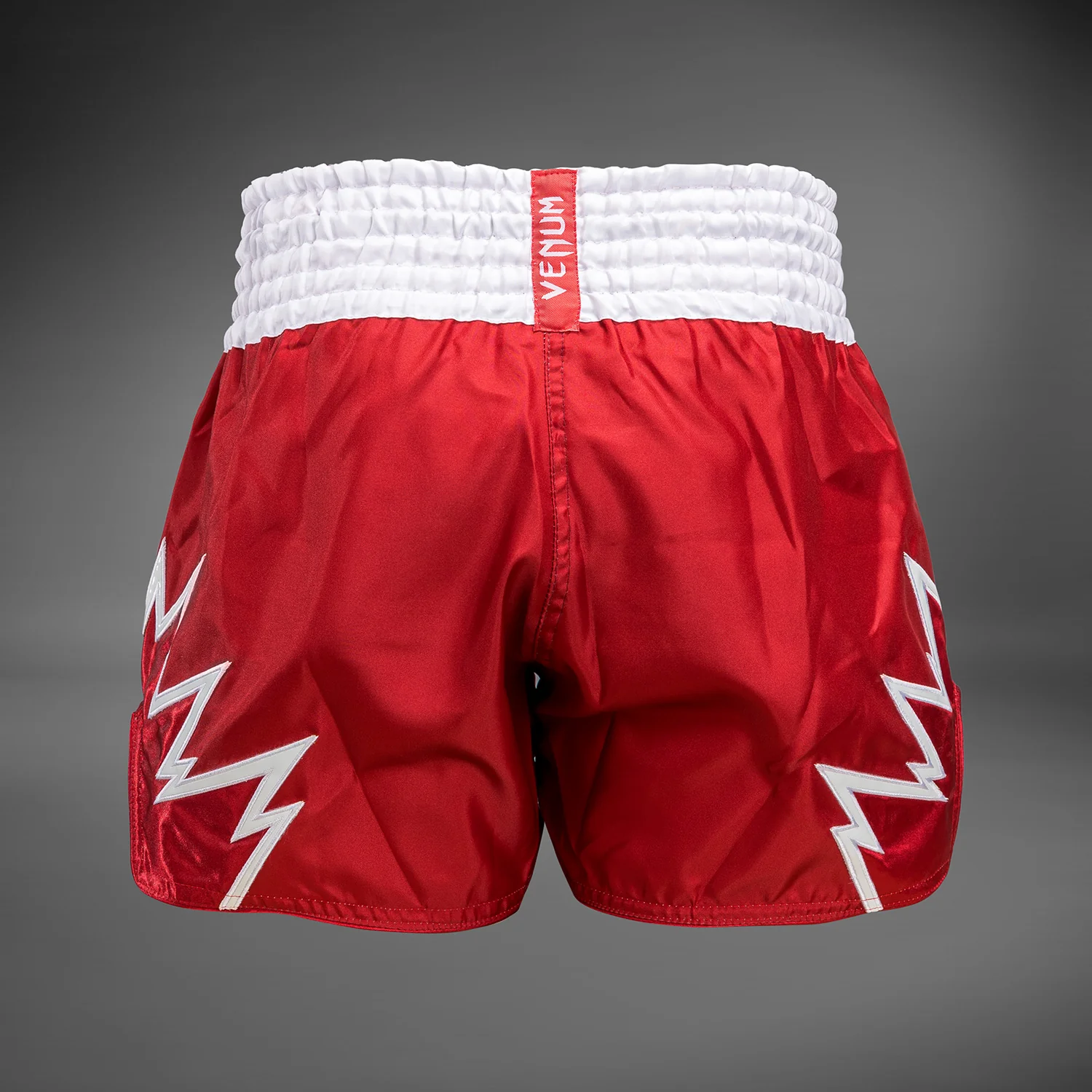 Venum Inferno Muay Thai Shorts - Red/White - Image 3