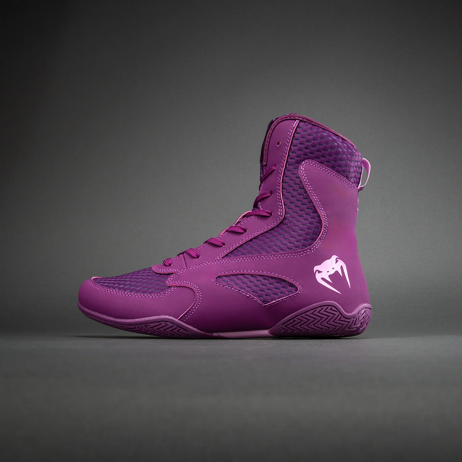 Venum Iris Boxing Shoes - Plum - Image 5