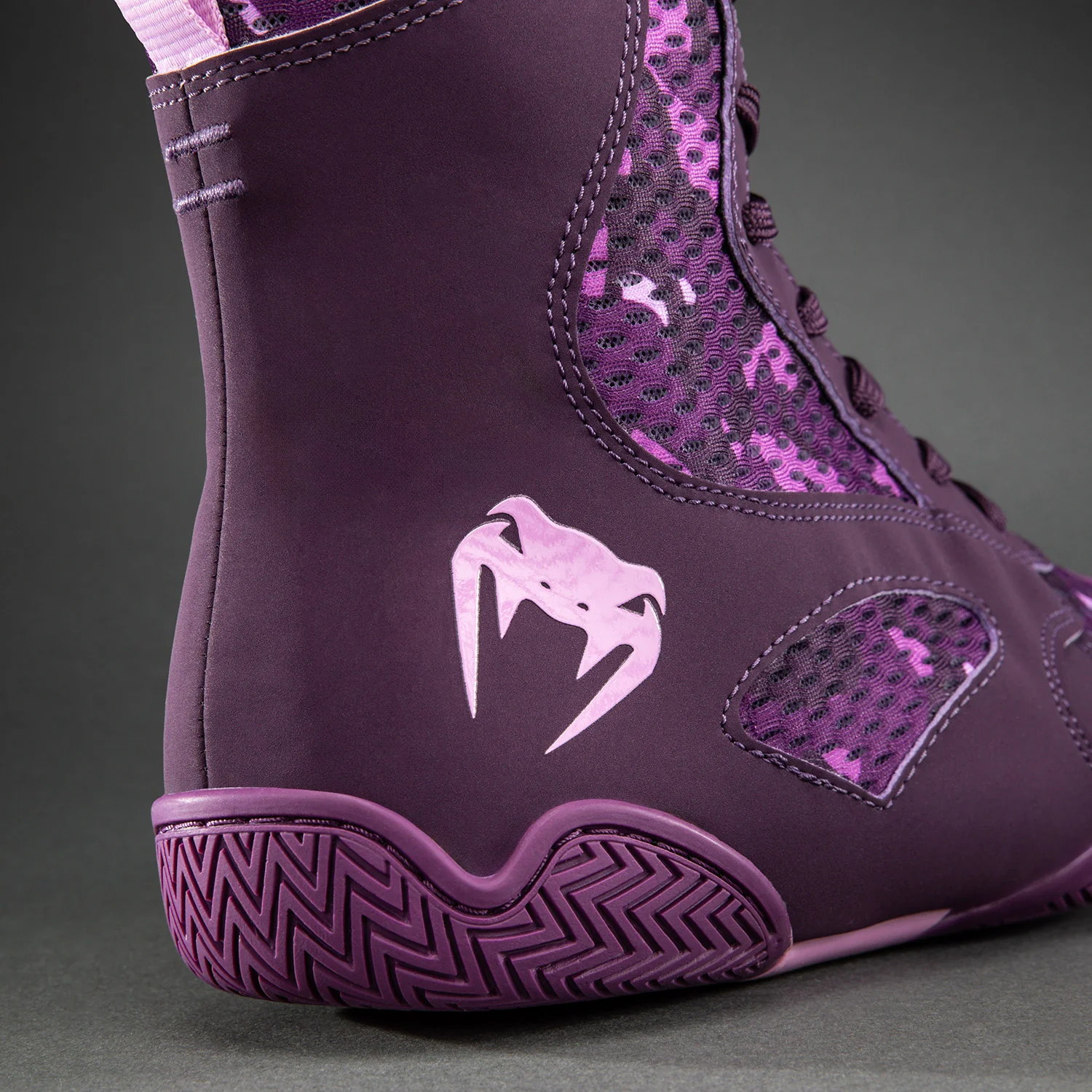 Venum Iris Boxing Shoes - Plum/pink - Image 7