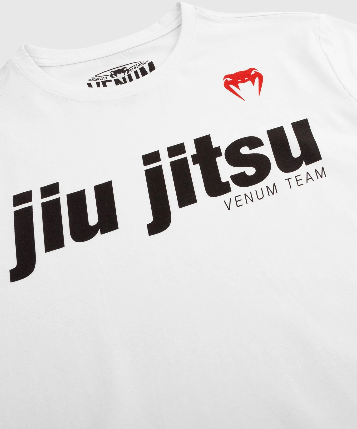 Venum JiuJitsu VT T-shirt - White/Black - Image 5