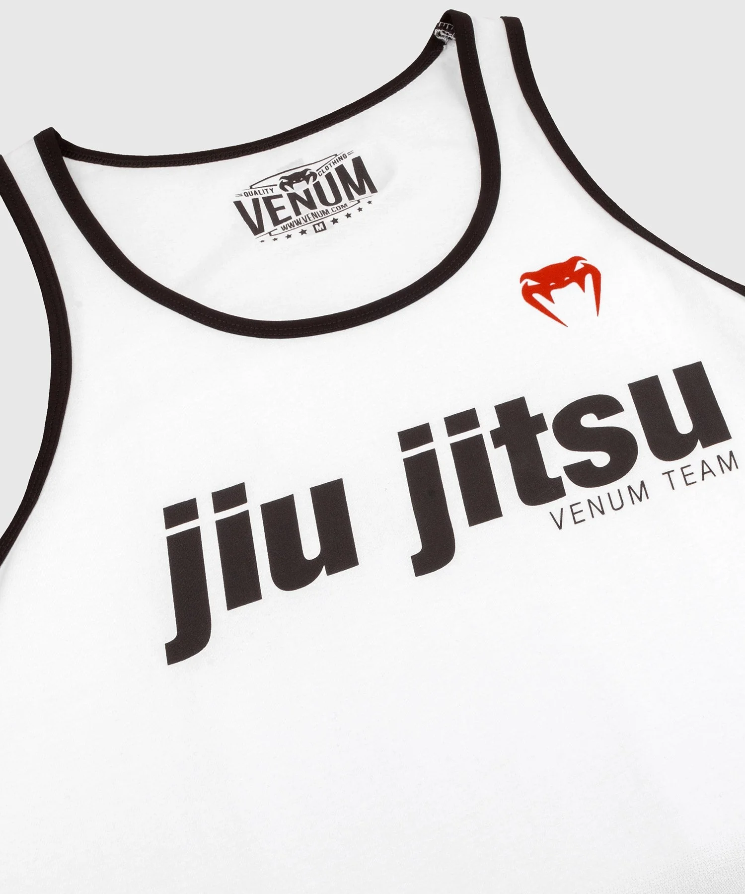 Venum JiuJitsu VT Tank Top - White/Black - Image 4