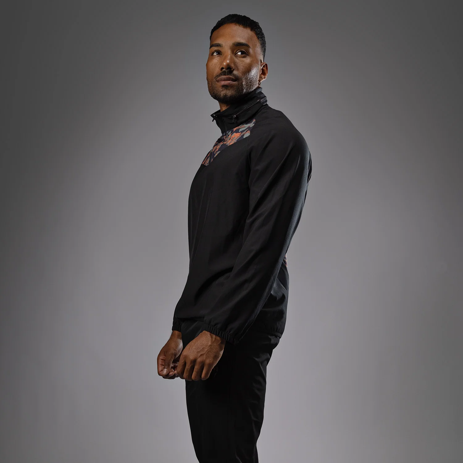 Venum Jungle Ops Track Jackets - Black/Khaki Camo - Image 4