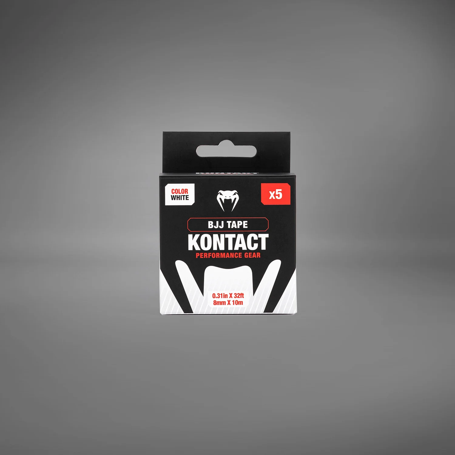 Venum Kontact BJJ Finger Tape - White/Black - Image 3