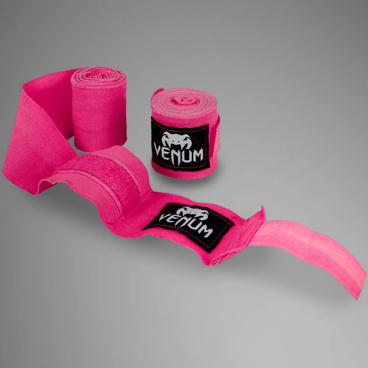 Venum Kontact Boxing Hand Wraps - Neon Pink - 2.5m (98 in) - Image 2