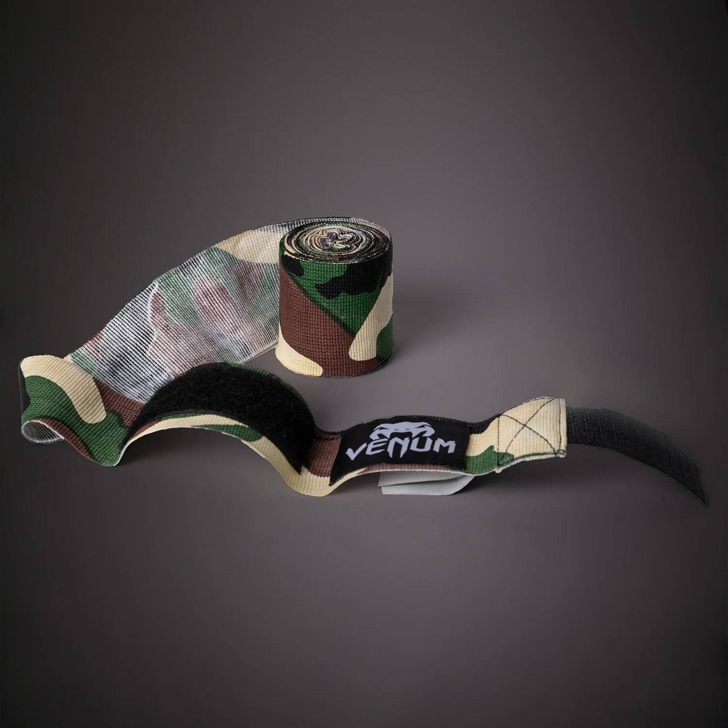 Venum Kontact Boxing Hand Wraps - Forest Camo - 4.5m (180 in) - Image 3