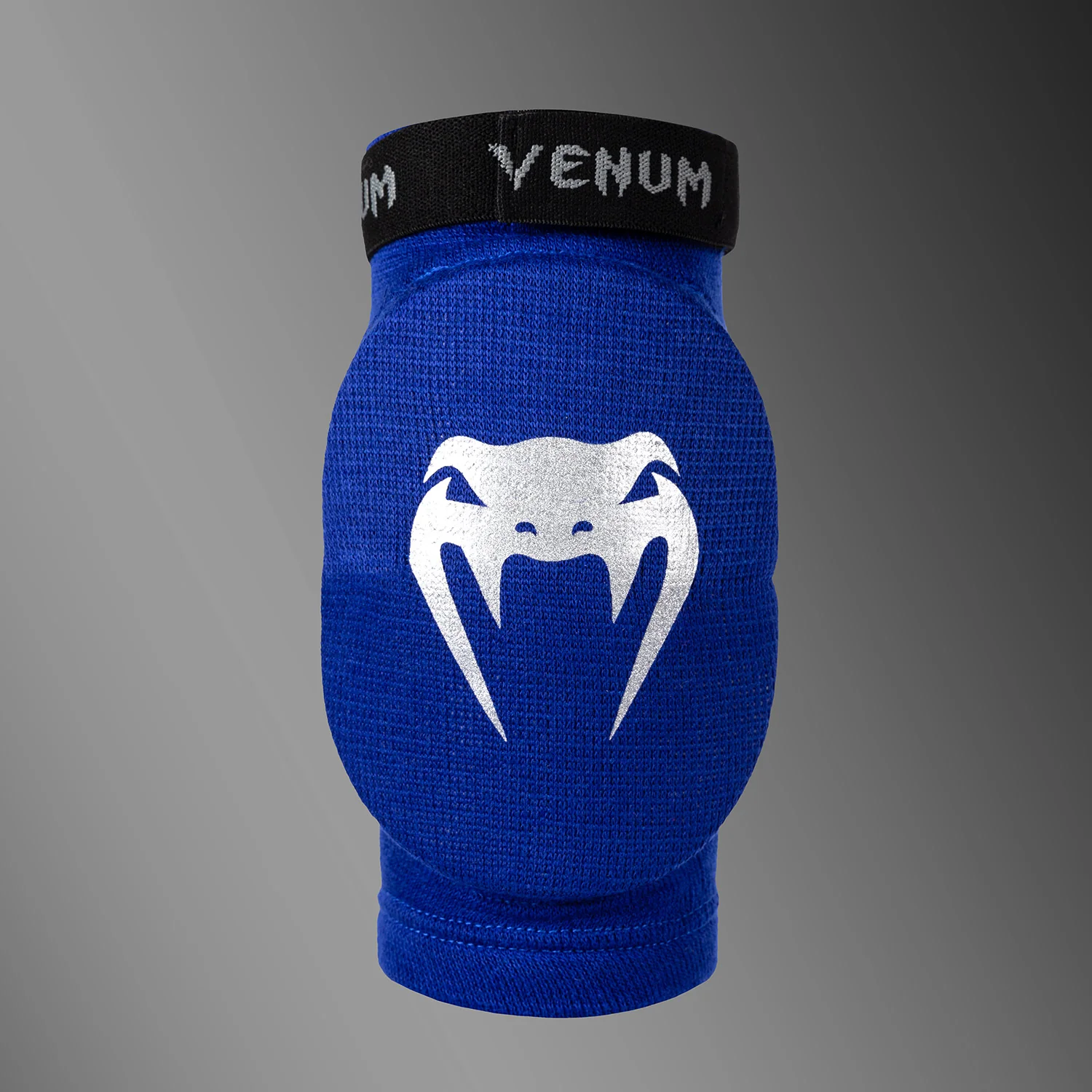 Venum Kontact Elbow Pads - Royal Blue/ Silver - Image 2