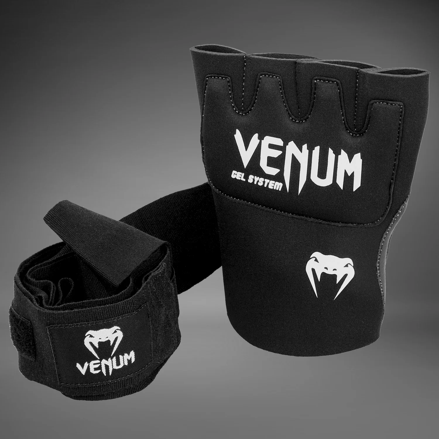Venum Kontact Gel Glove Wraps (One Size Fits Most) - Black - Image 5