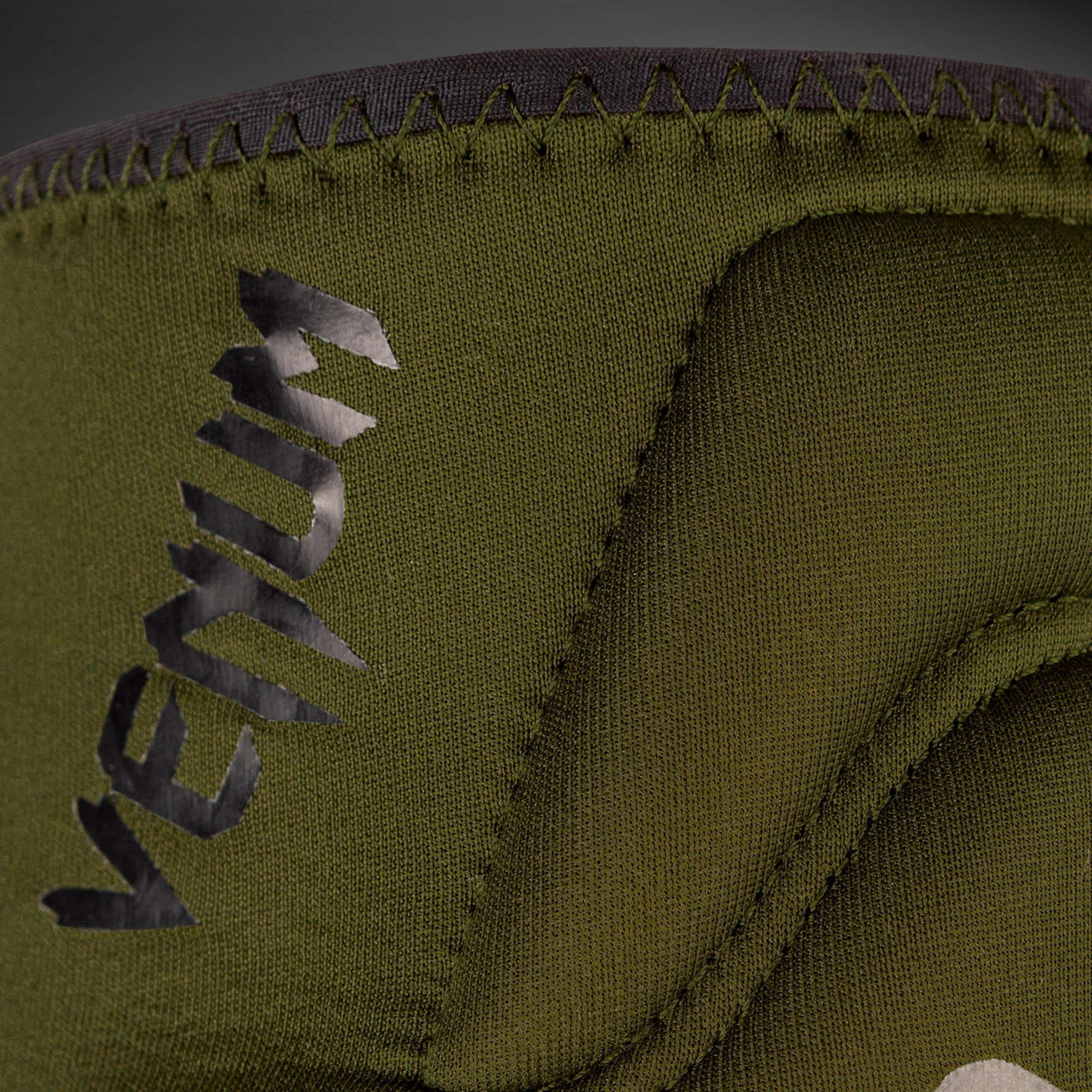 Venum Kontact Gel Knee Pad - Khaki/Black - Image 3
