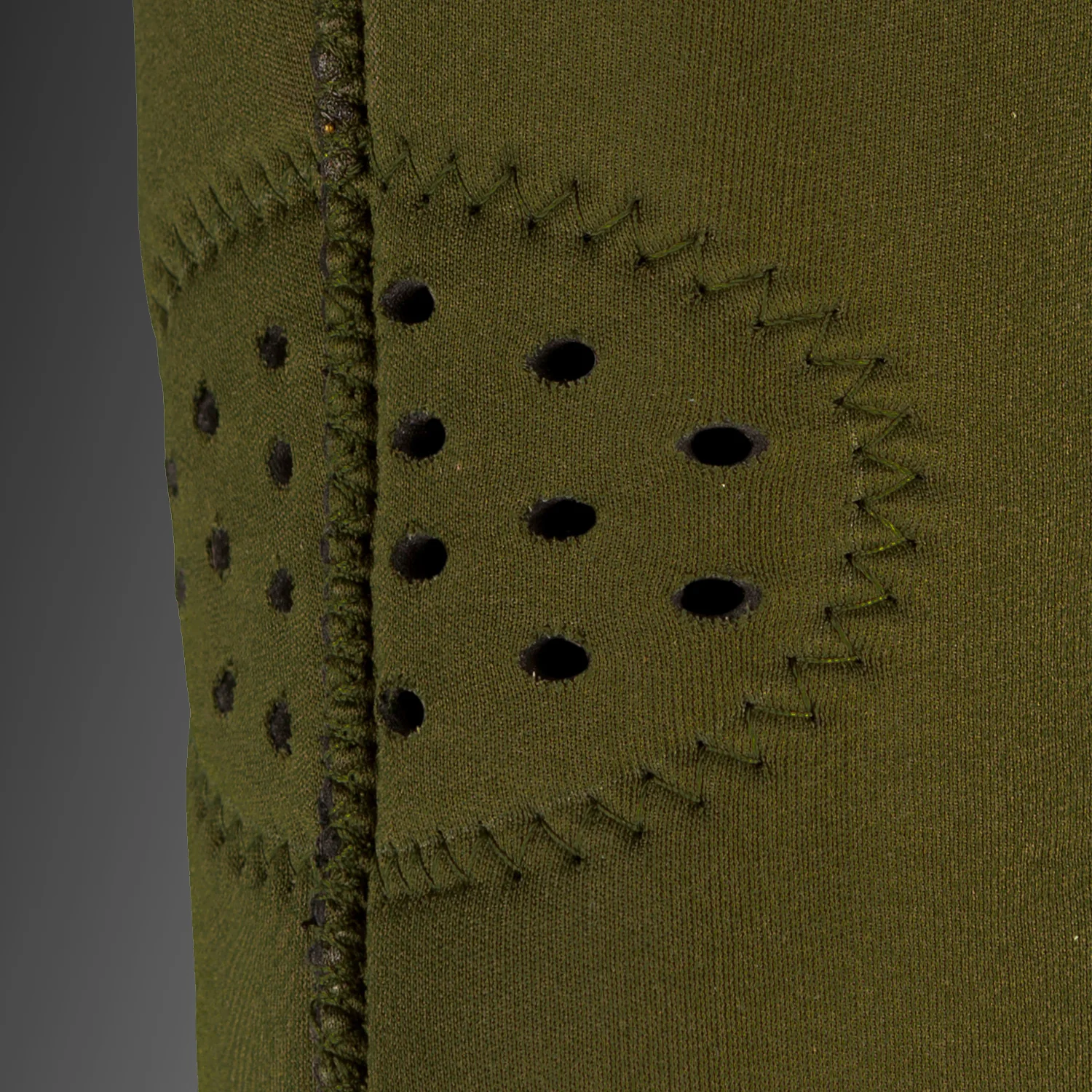 Venum Kontact Gel Knee Pad - Khaki/Black - Image 6