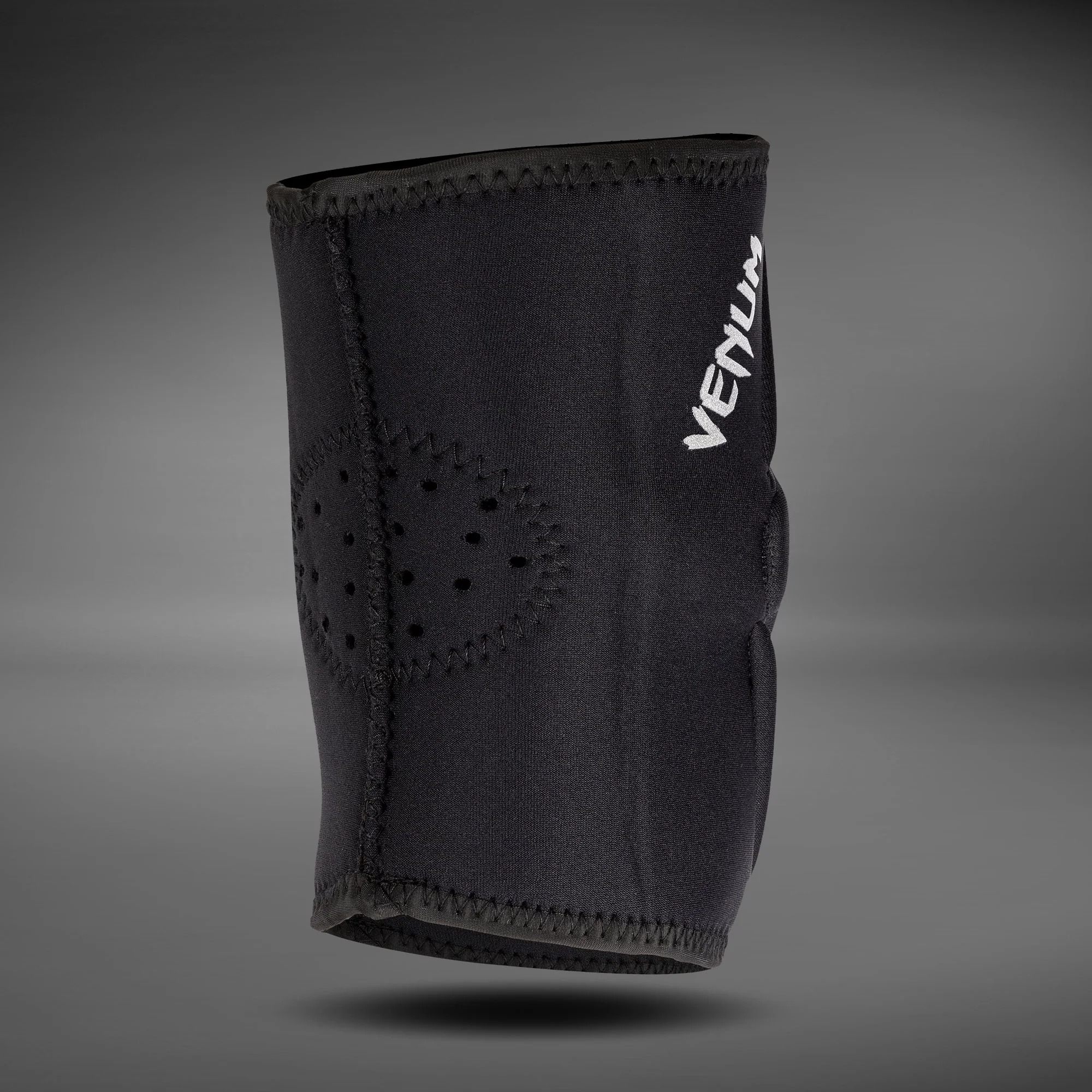 Venum Kontact Lycra/Gel Knee Pads - Black - Image 3