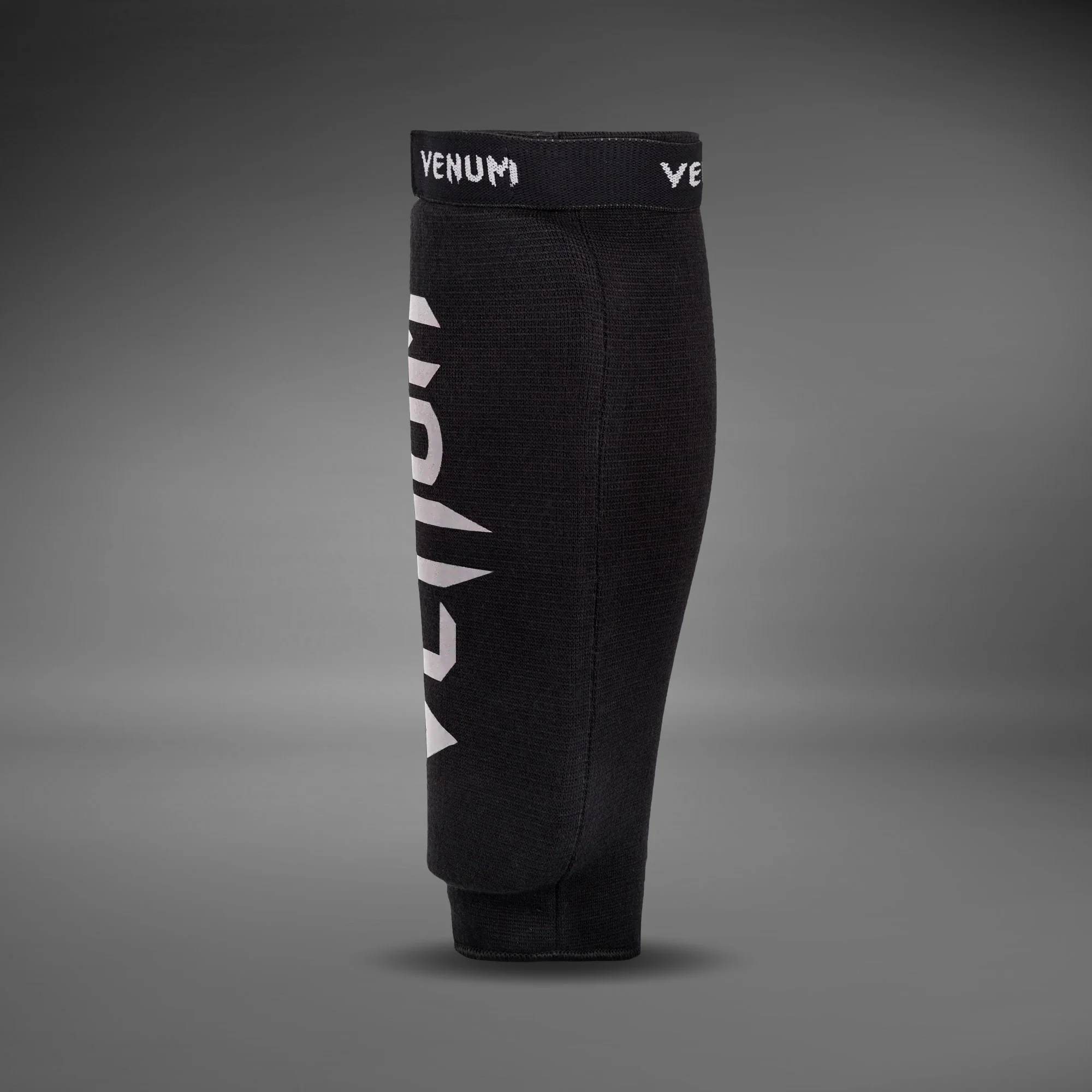 Venum Kontact Shin Guards Without Foot - Black - Image 2