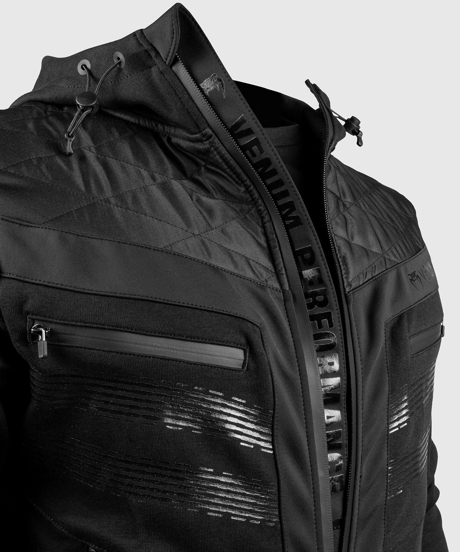 Venum Laser 2.0 Hoodie - Black/Black - Image 6