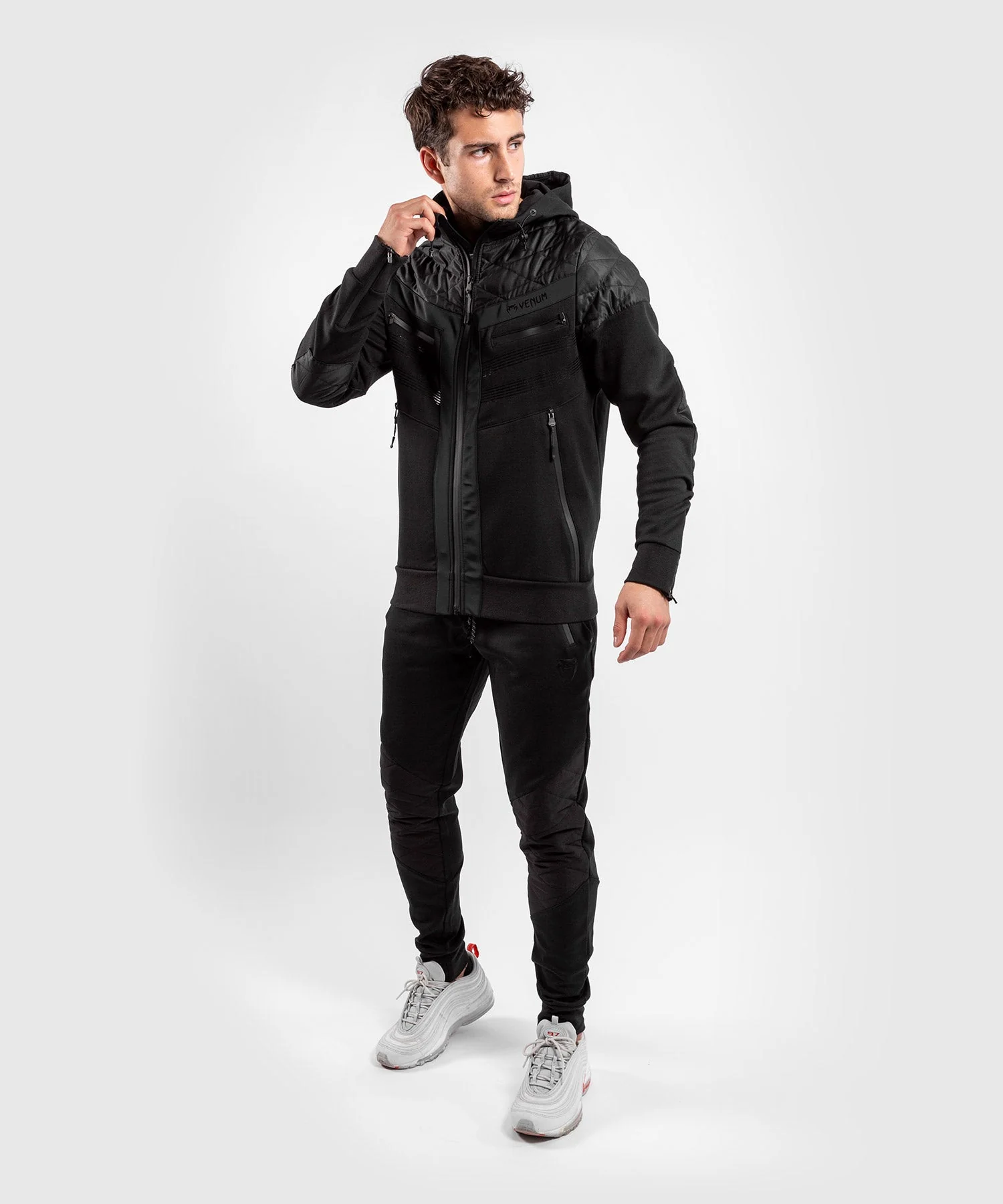 Venum Laser 2.0 Joggers - Black/Black - Image 8