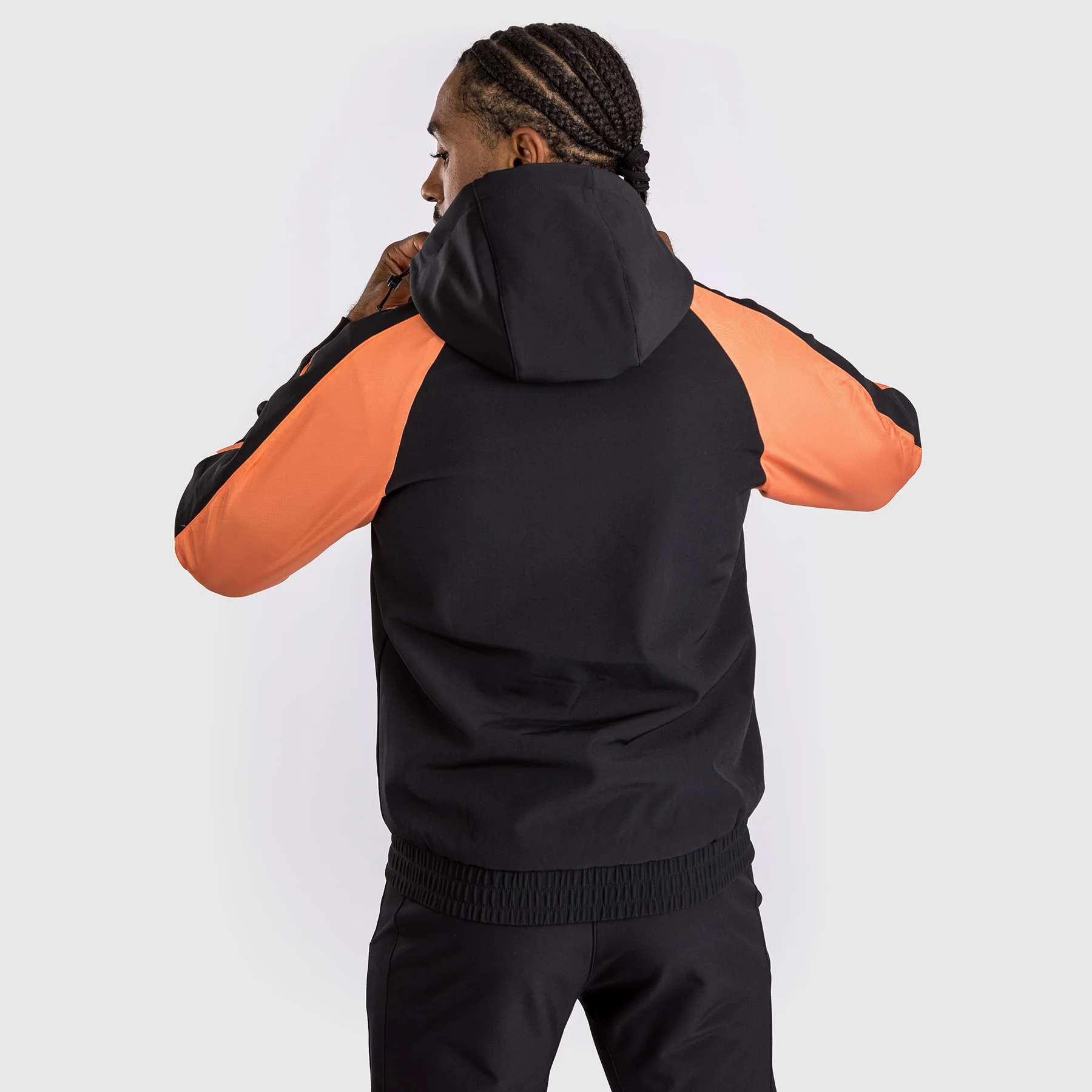 Venum Laser 3.0 Track Jacket - Black/Orange - Image 2