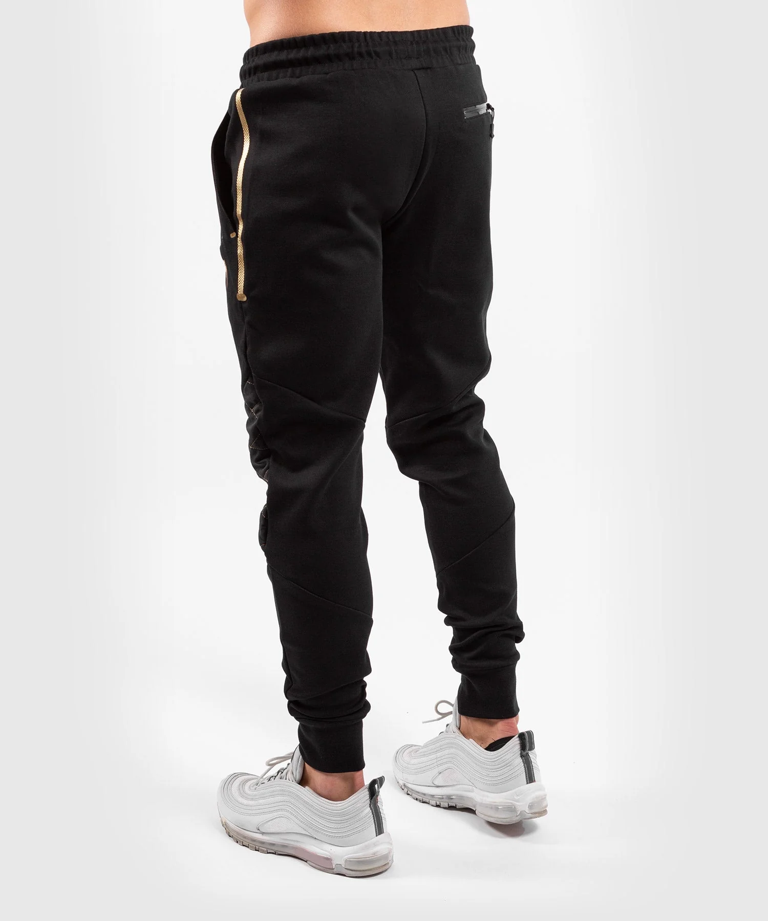 Venum Laser Evo Joggers - Black/Gold - Image 2