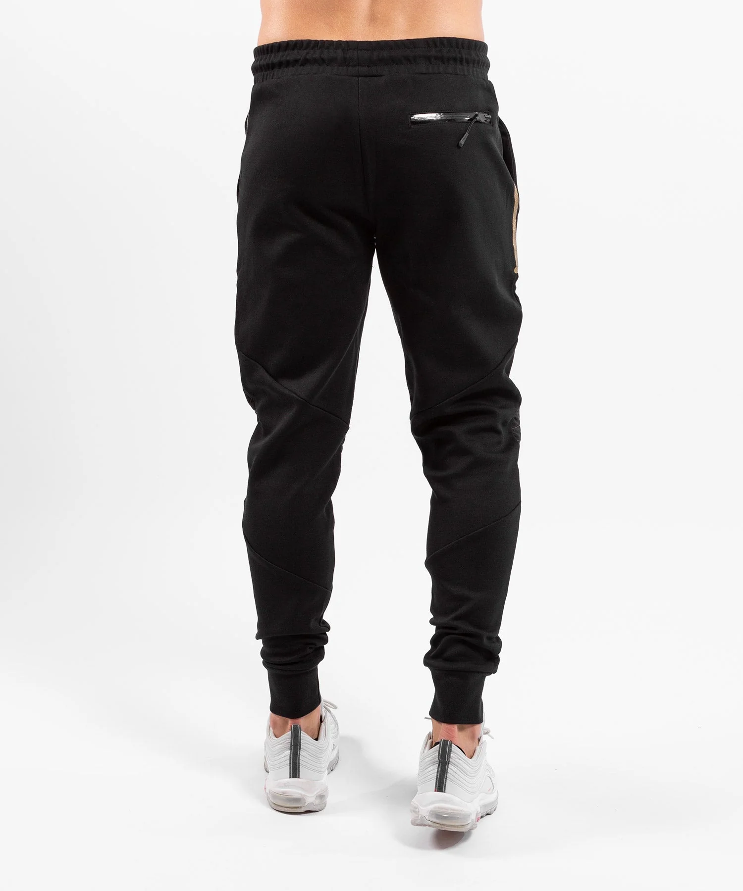 Venum Laser Evo Joggers - Black/Gold - Image 4