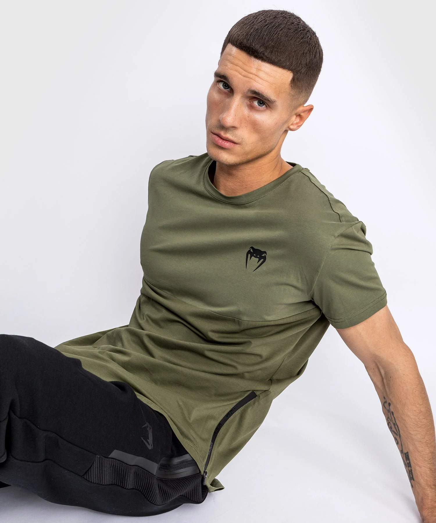 Venum Laser T-shirt - Khaki - Image 6
