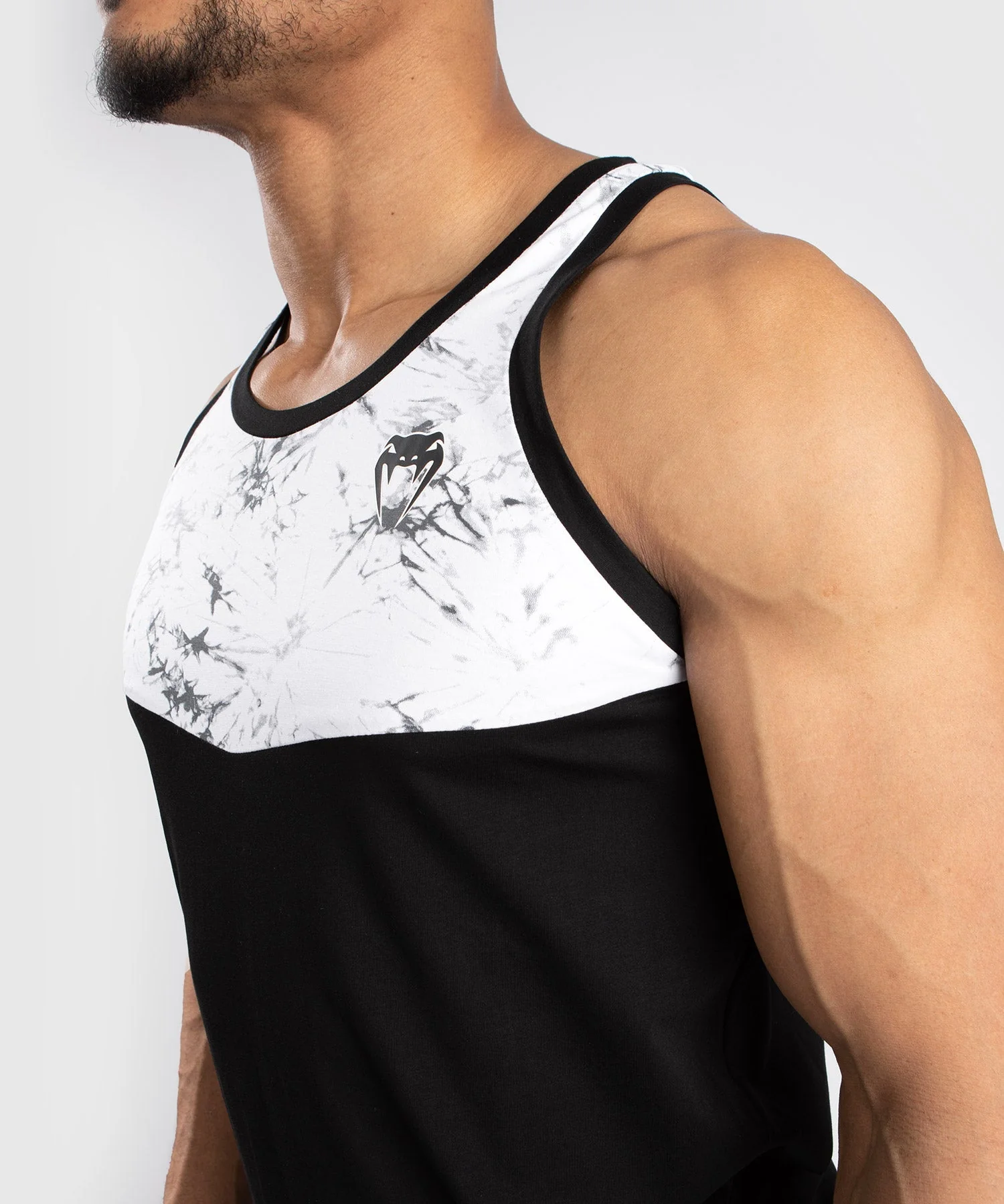 Venum Laser Tank Top - Black/Marble - Image 3