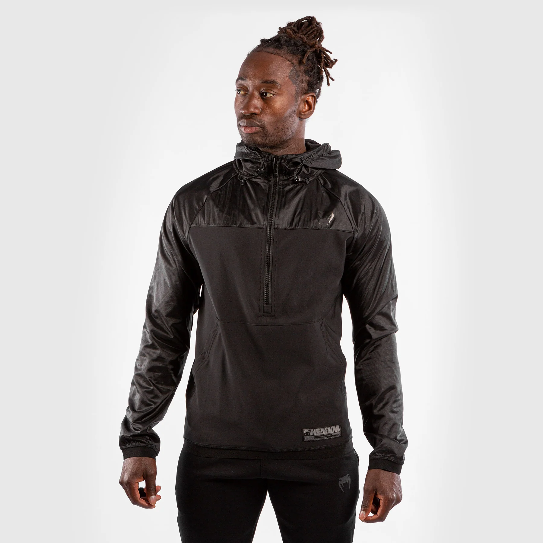 Venum Laser XT Hoodie – Black/Black - Image 3