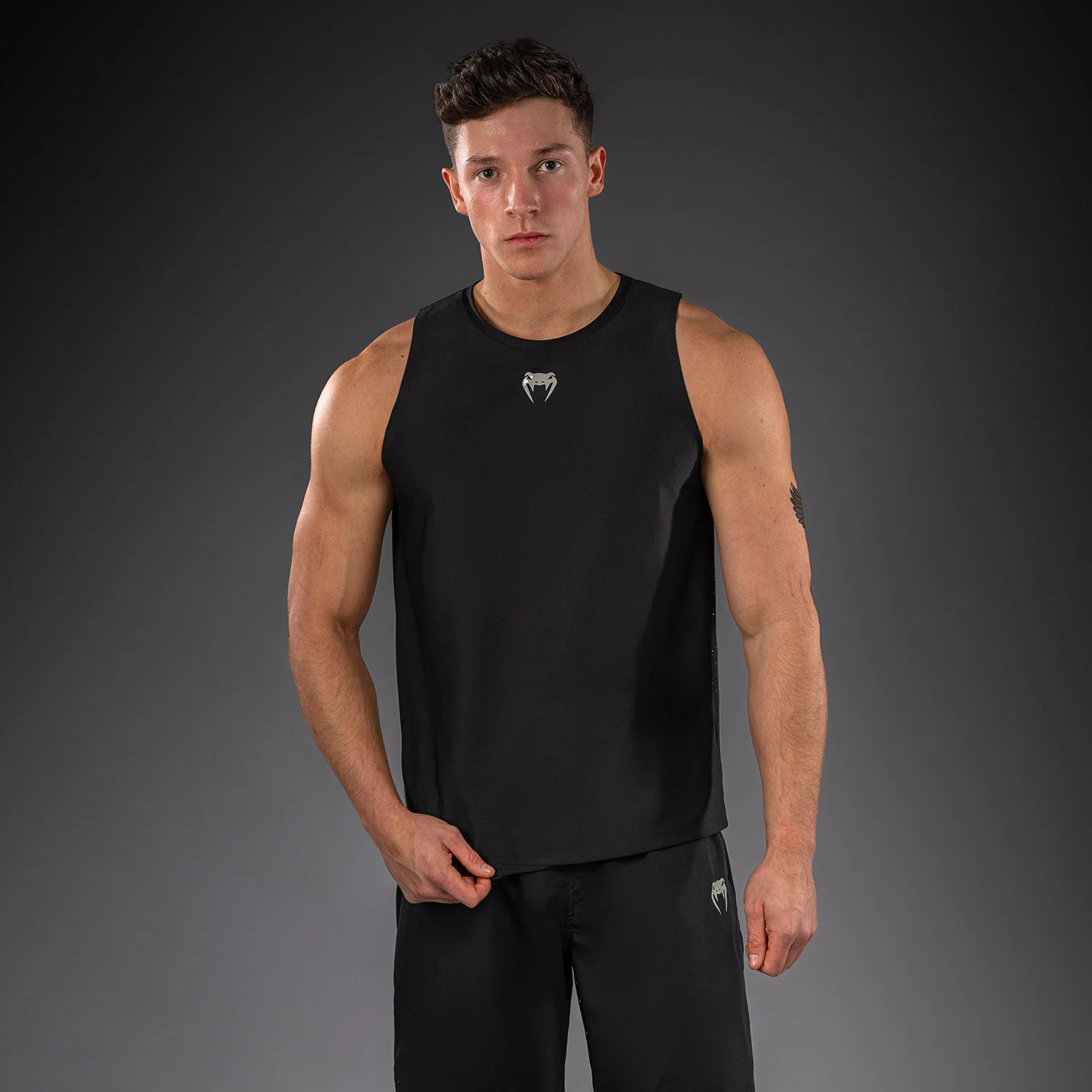 Venum Lazer Tank Top - Black/Grey