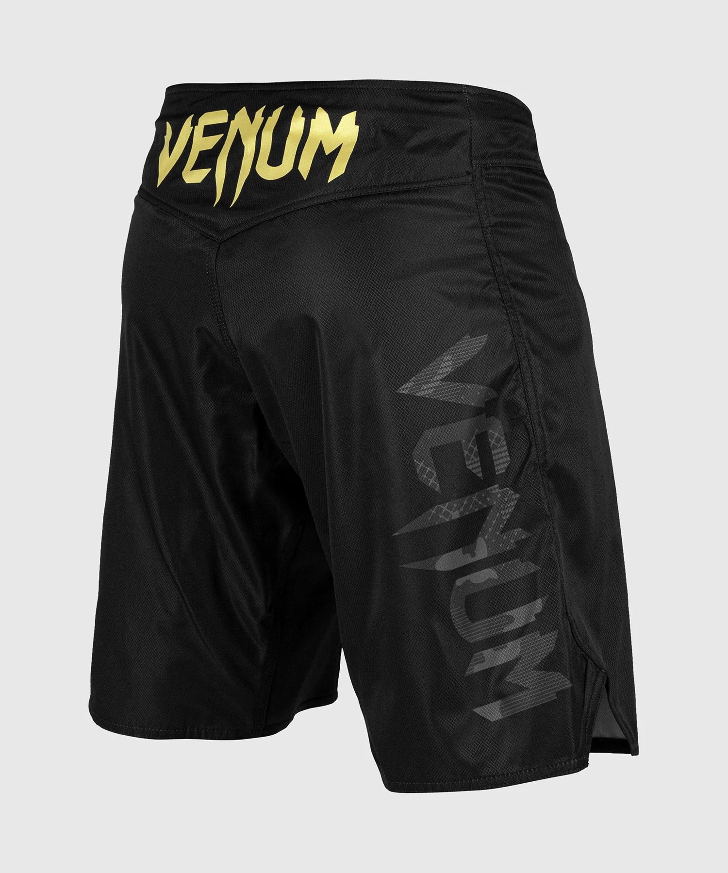 Venum Light 3.0 Fightshorts - Black/Gold - Image 2