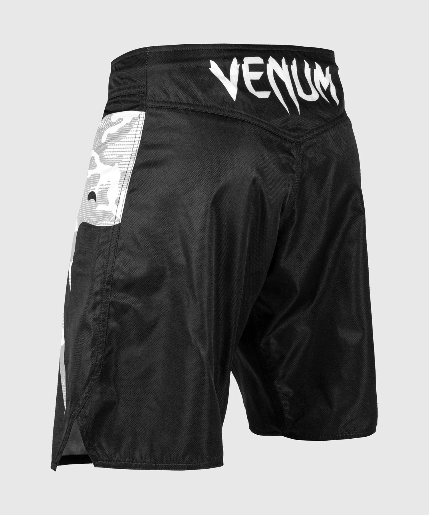 Venum Light 3.0 Fightshorts - Black/White Camo - Image 4