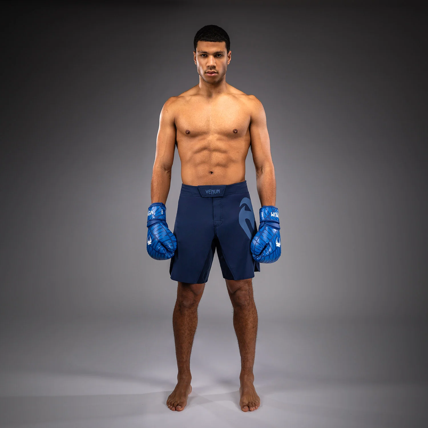 Venum Light 5.0 Fightshorts - Blue/Sky Blue - Image 5