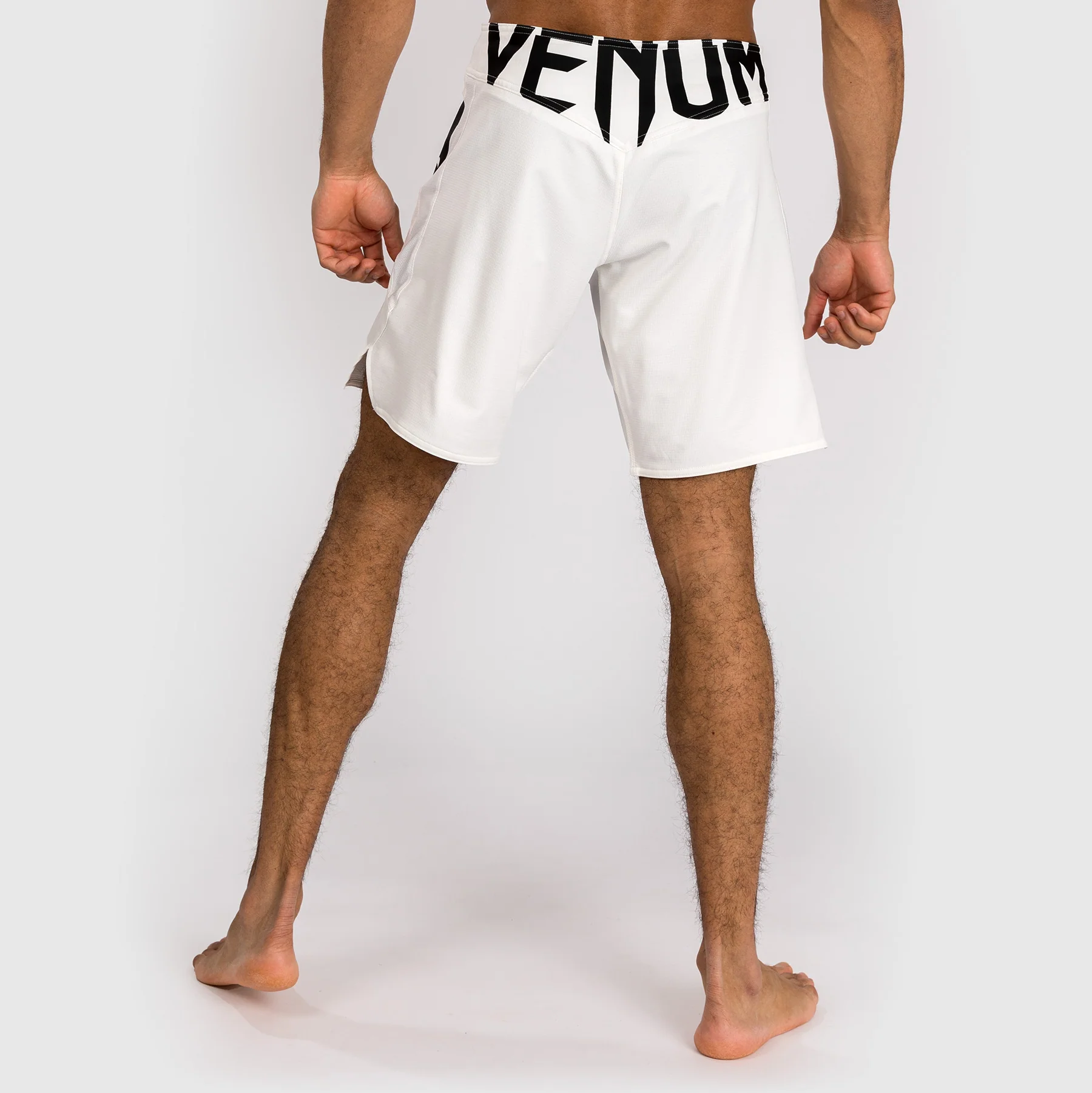 Venum Light 5.0 Fight Shorts - White/Black - Image 5