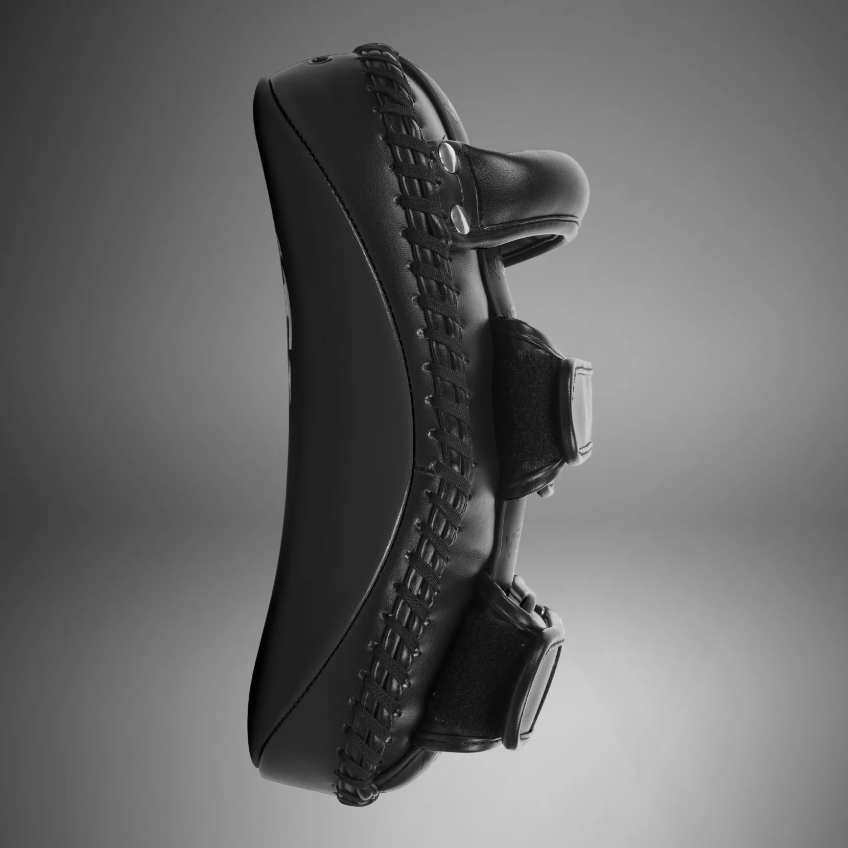 Venum Light Kick Pads (Pair) - Black/Black - Image 2