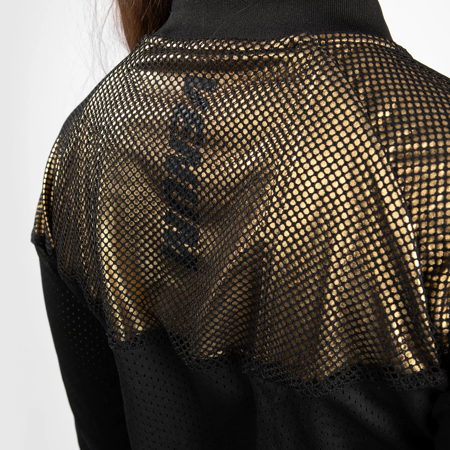 Venum Lightning Mesh Jacket - For Women - Black/Gold - Image 9