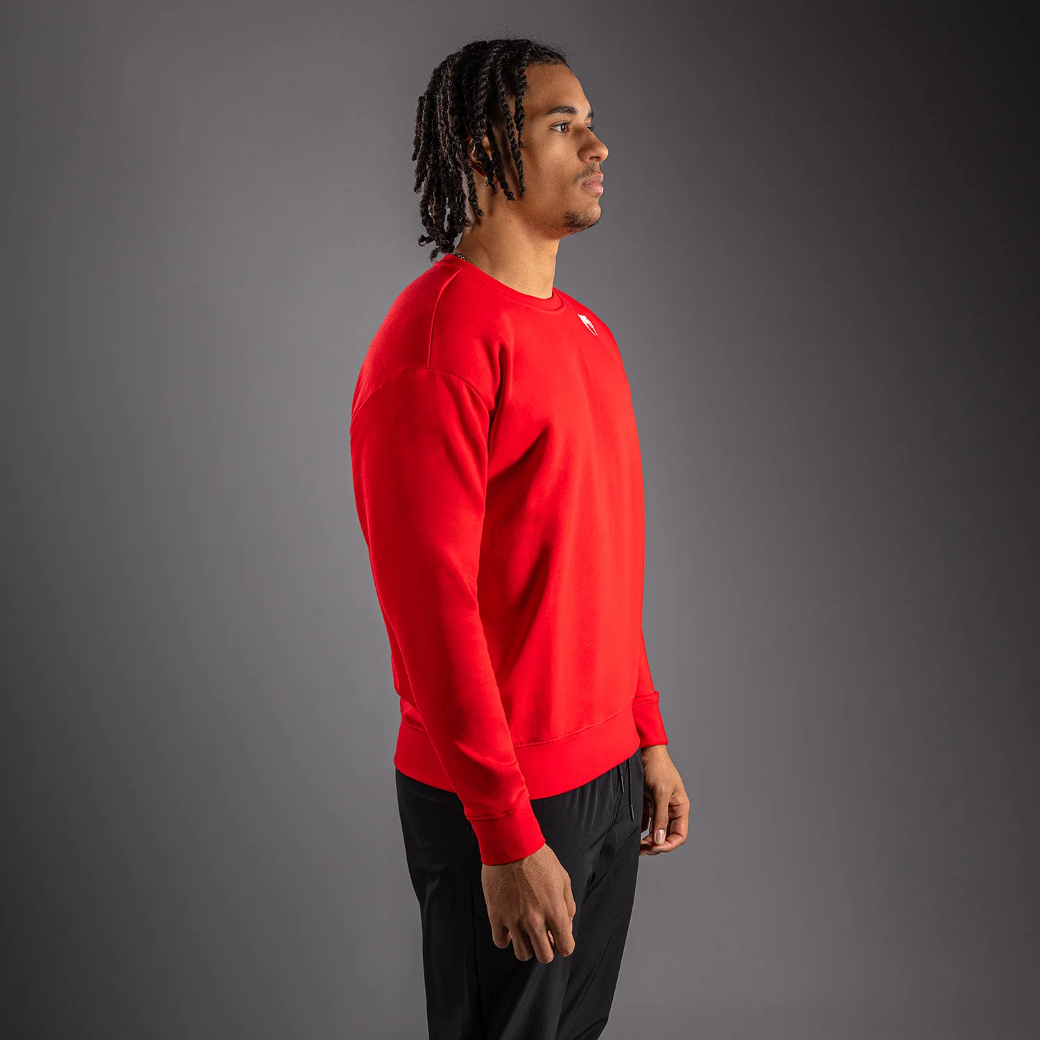 Venum Lineup Fleece Crew - Red/White - Image 3