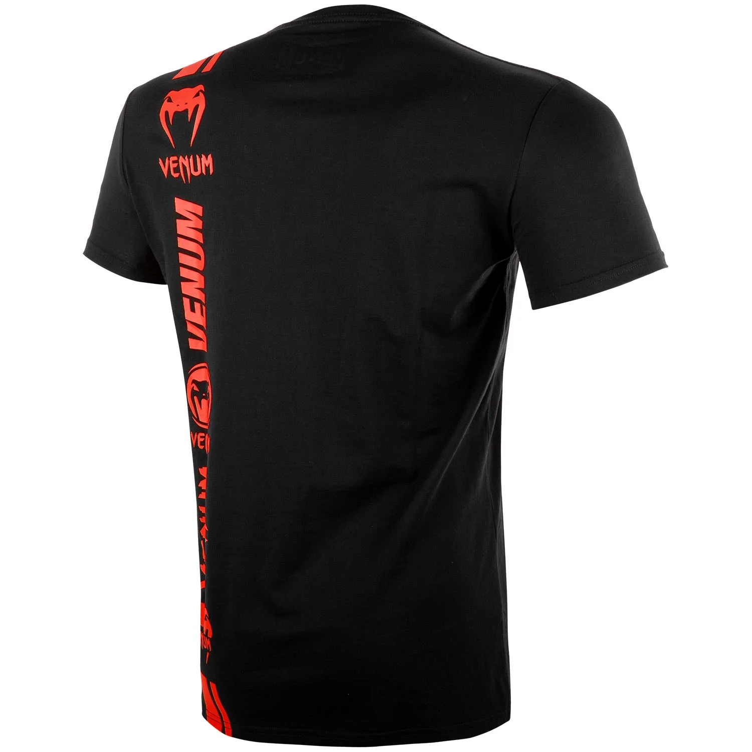 Venum Logos T-shirt - Black/Red - Image 3